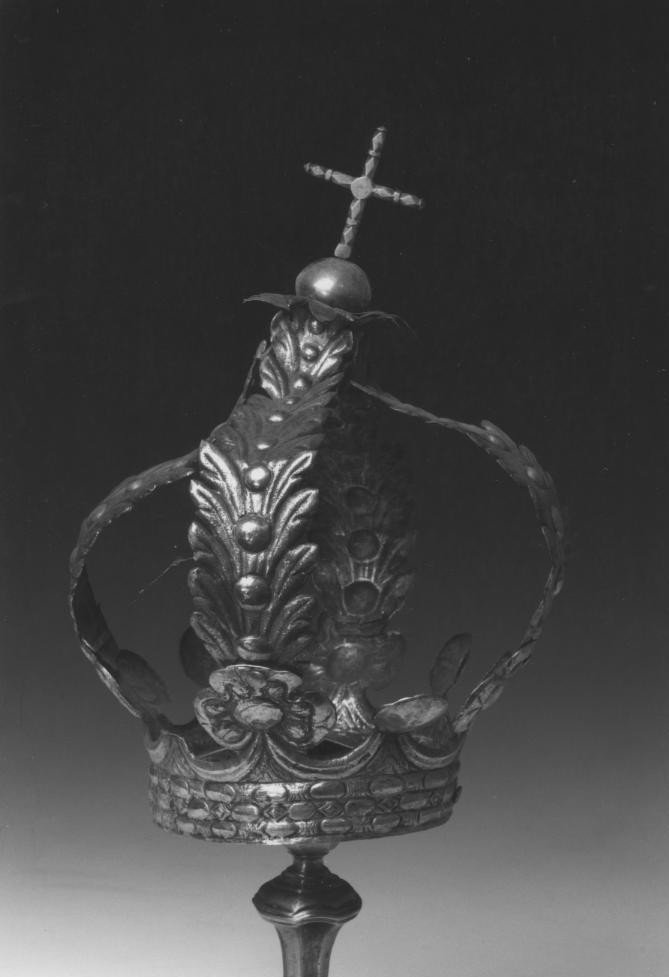 corona da statua - bottega sarda (XIX)