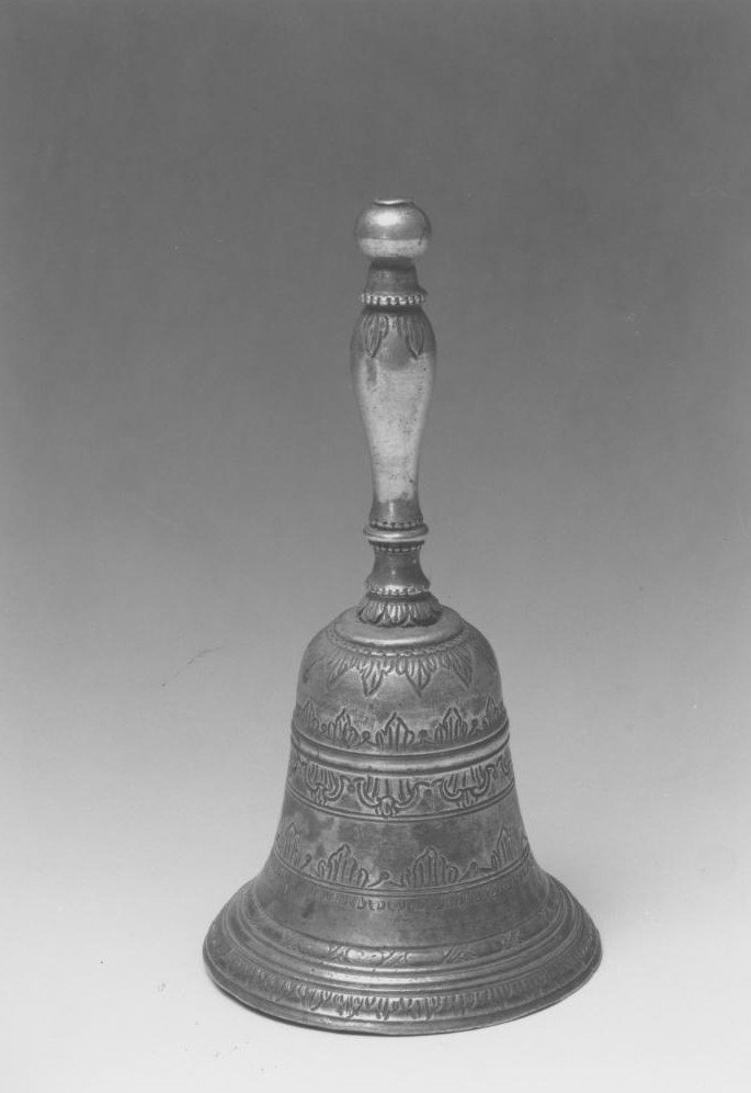 campanella processionale - bottega sarda (seconda metà XVIII)