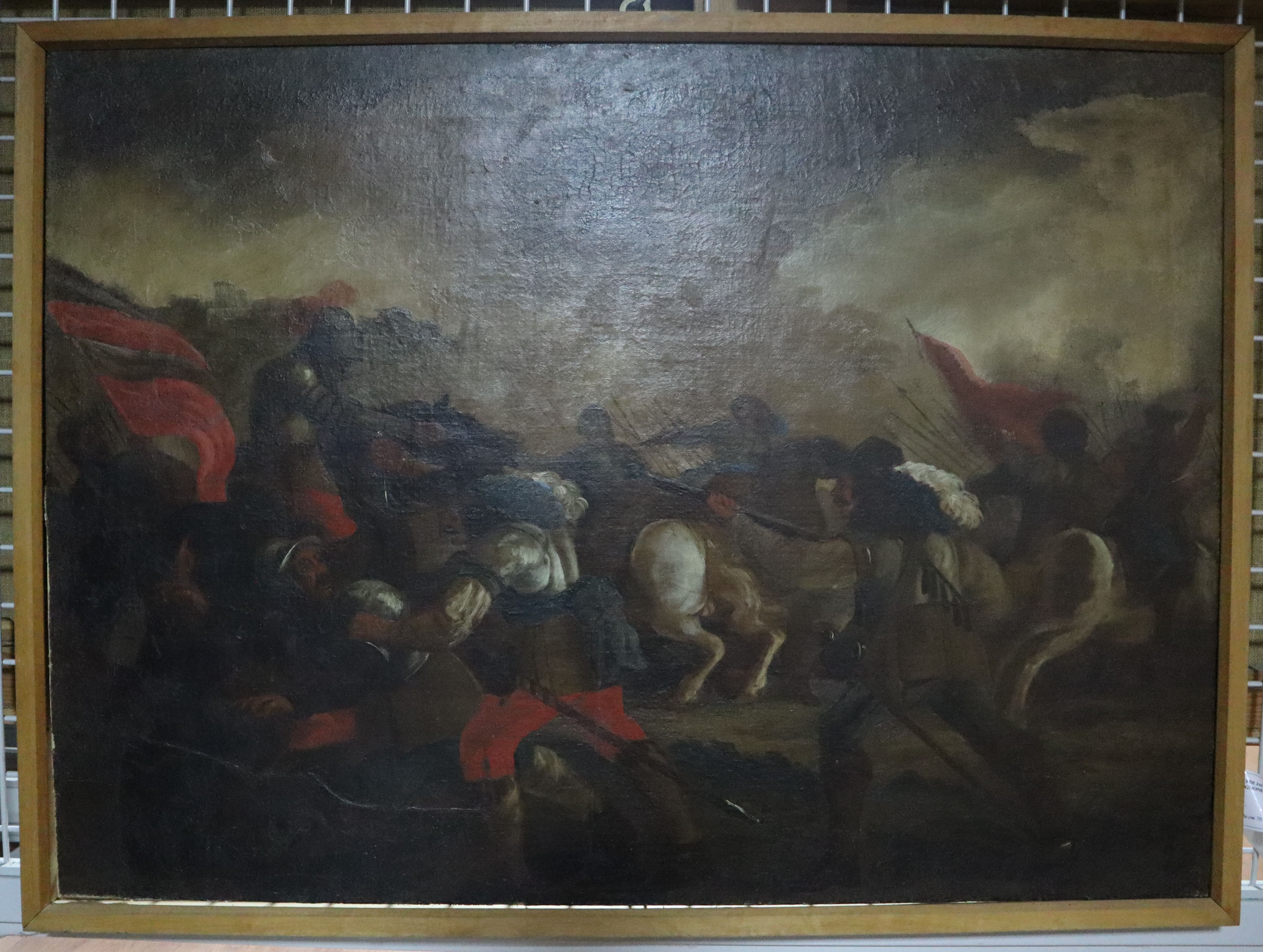 Battaglia (dipinto) - ambito borgognone (seconda metà XVII)