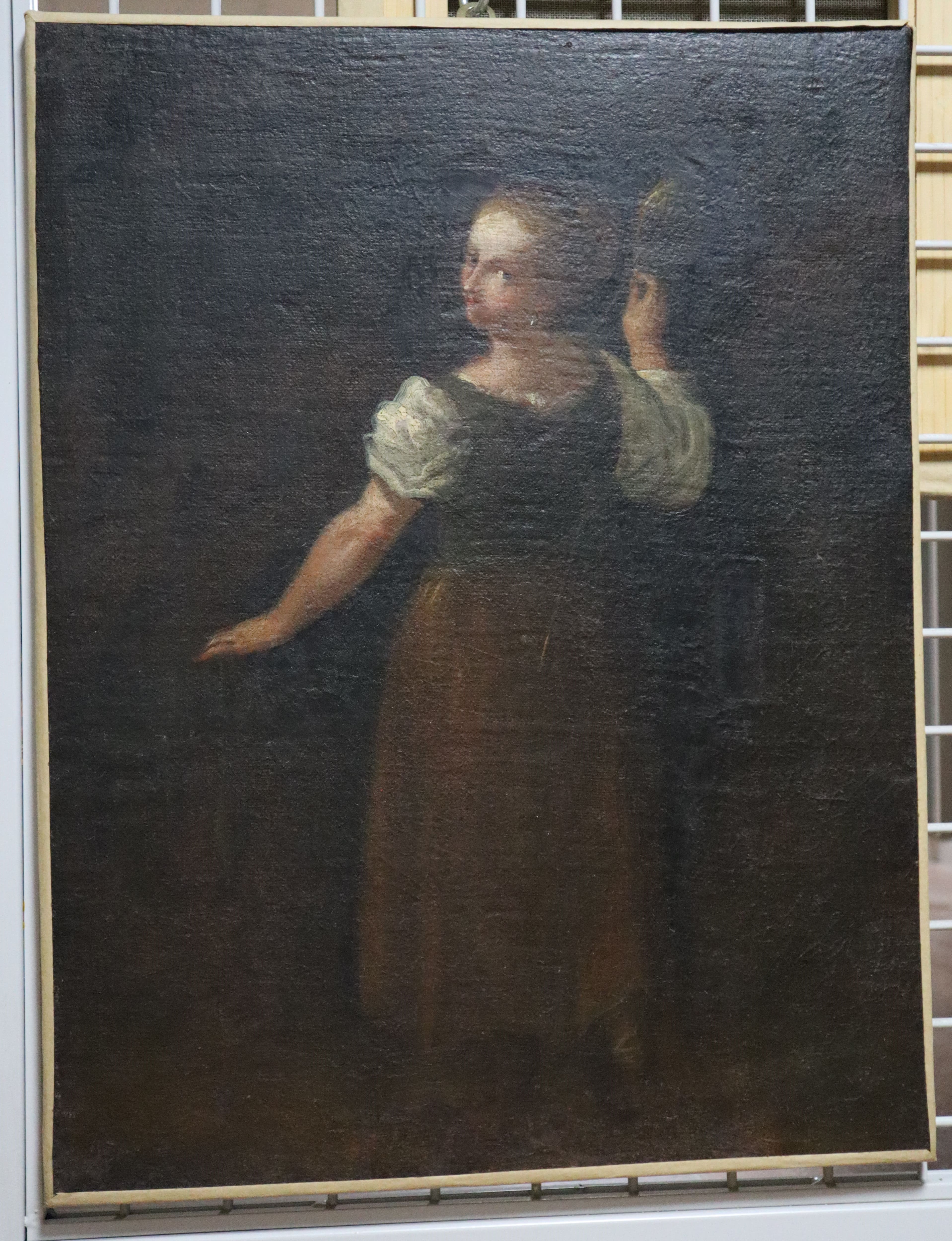 Danzatrice di tarantella (dipinto) - ambito romano (prima metà XVIII)