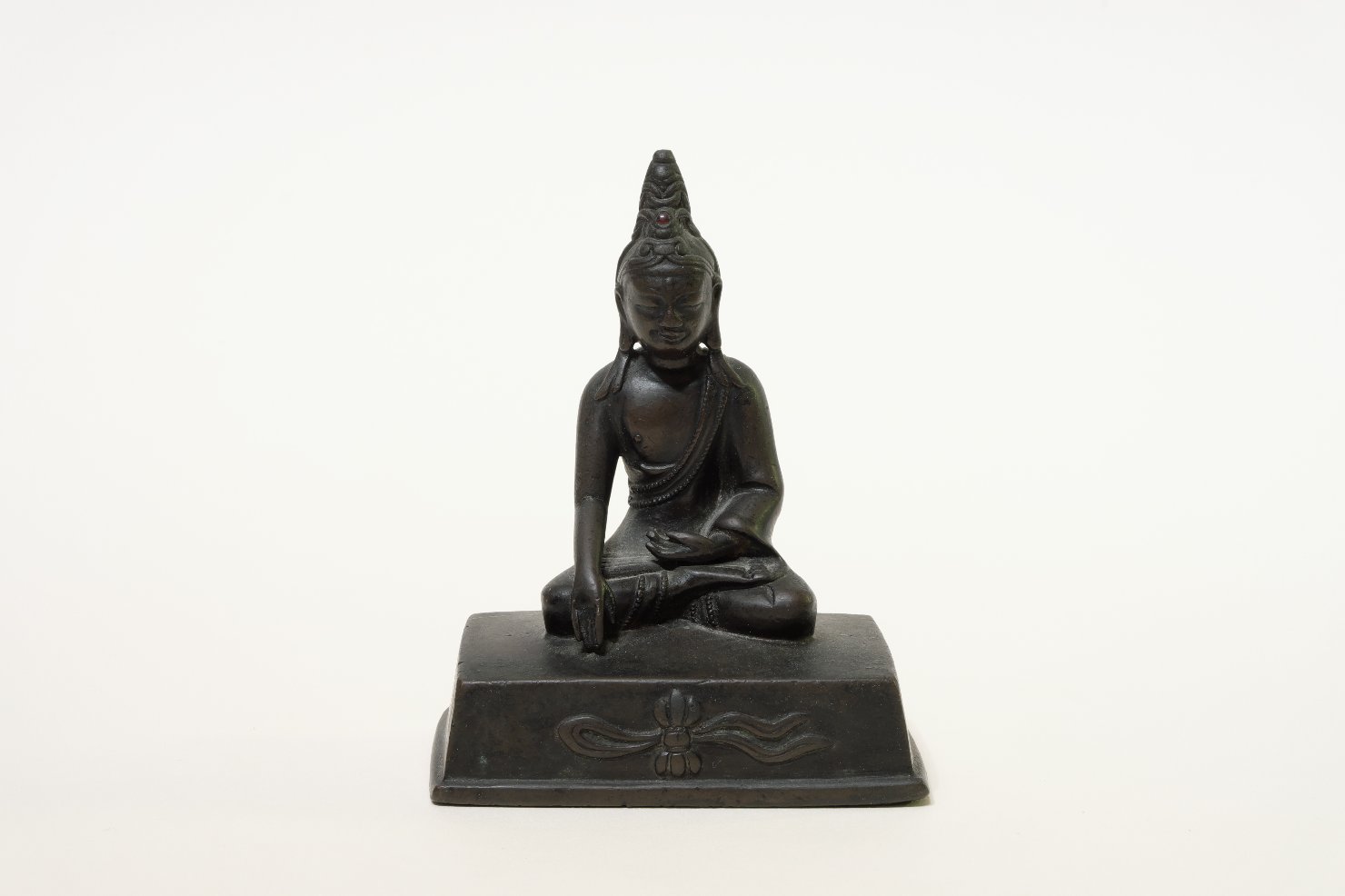 Buddha Akṣobhya (scultura, opera isolata) - ambito cinese (XX)