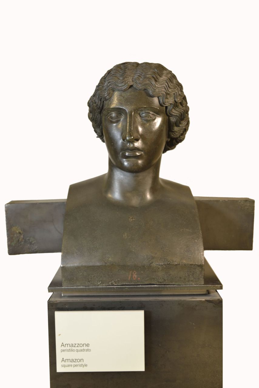 Amazzone (erma femminile) - produzione campana (?) (terzo quarto sec. I a.C)