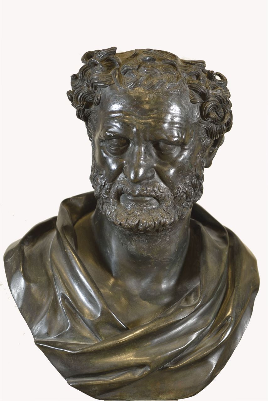 filosofo (busto/ maschile) - produzione campana (?) (terzo quarto sec. I a.C)