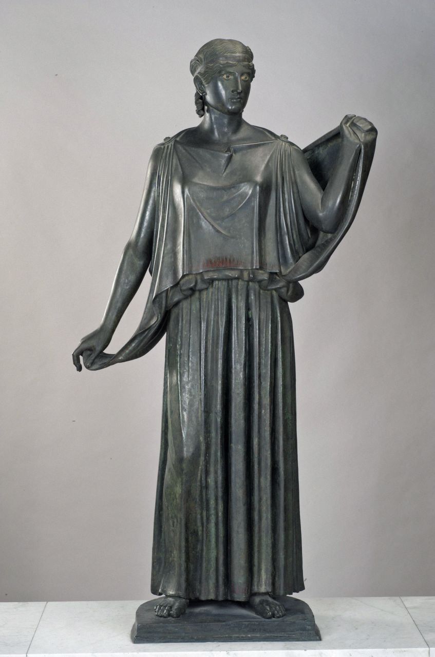 danaide (statua femminile) - produzione campana (?) (terzo quarto sec. I a.C)
