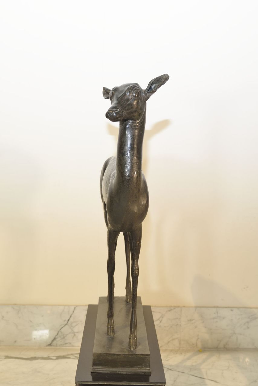 cerbiatto (statua zoomorfa) - produzione campana (?) (terzo quarto sec. I a.C)