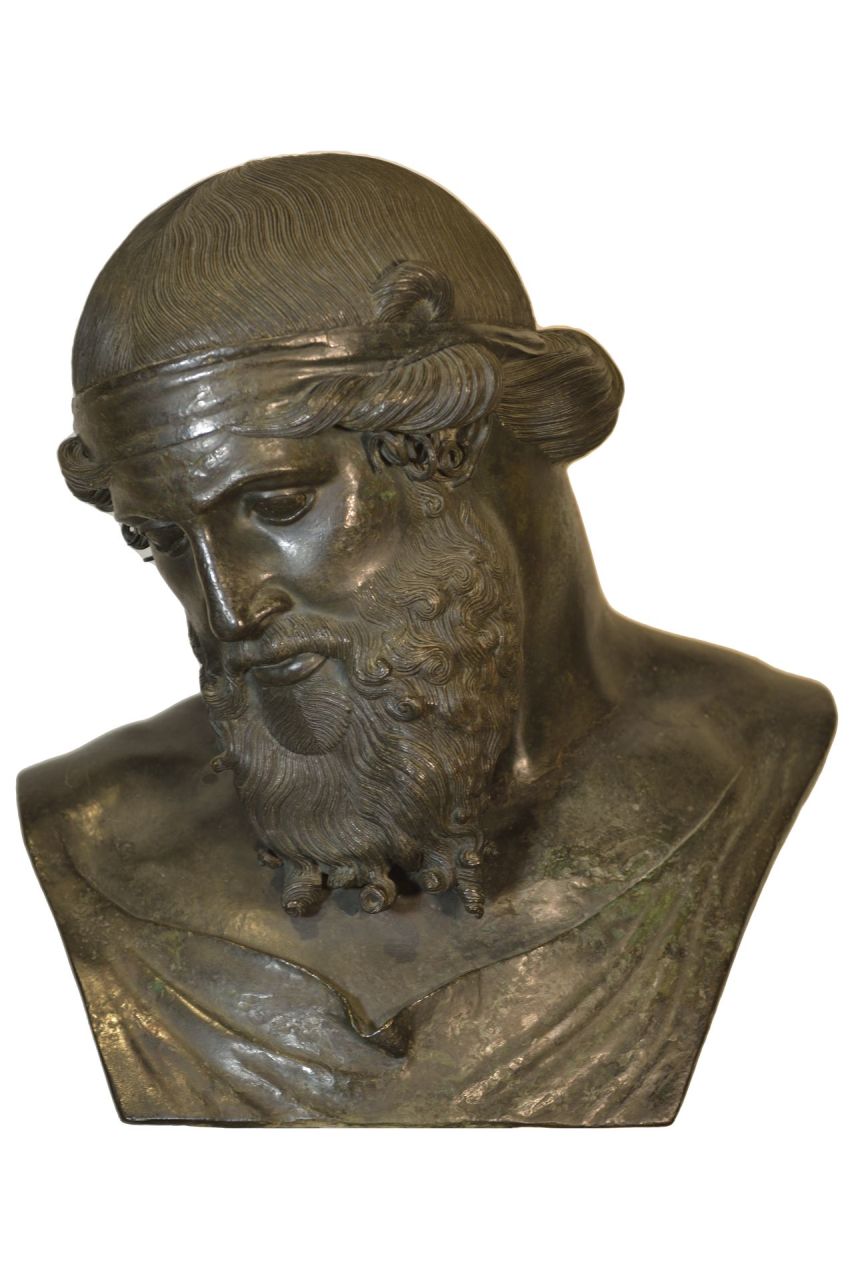 Priapo (?) (busto/ maschile) - produzione campana (?) (terzo quarto sec. I a.C)