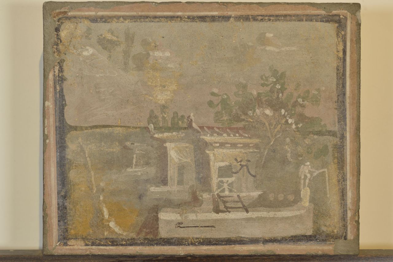 opera parietale/ quadretto (sec. I)