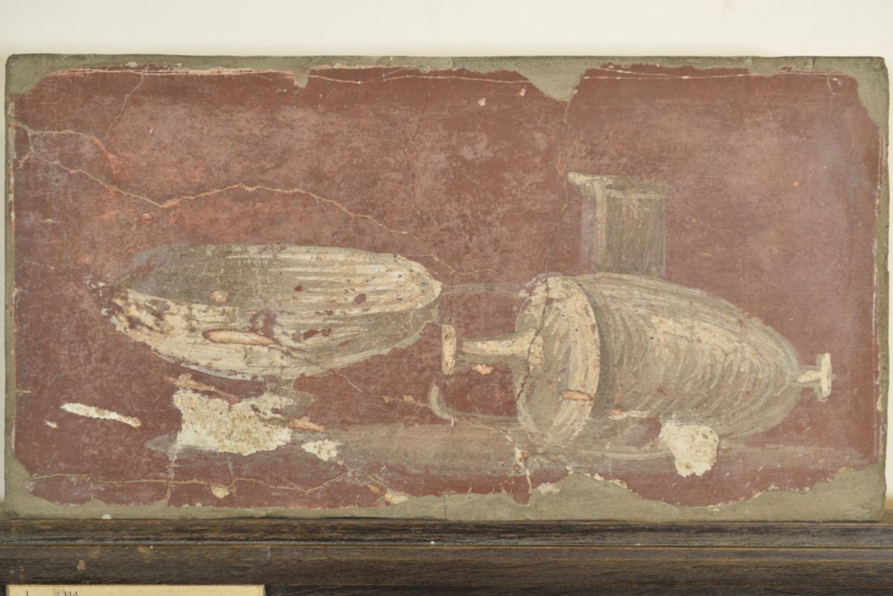 Natura morta (opera parietale/ quadretto) - fase stilistica IV (sec. I d.C)