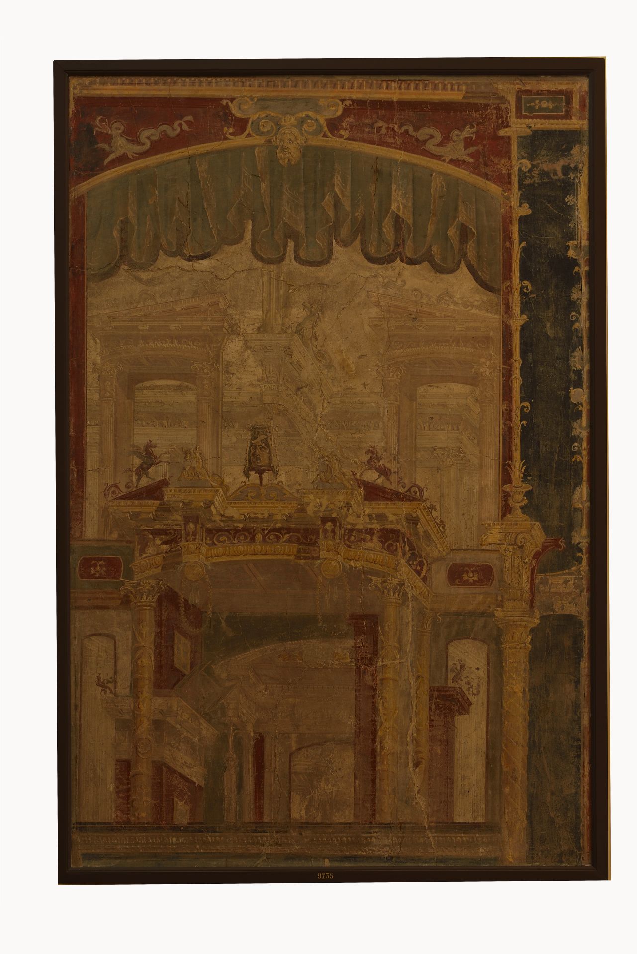 Scenografia teatrale (opera parietale) (sec. I d.C)