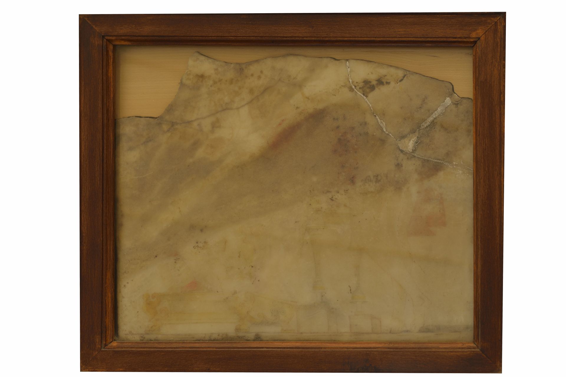 Didone e Ascanio (lastra dipinta) (terzo quarto sec. I d.C)