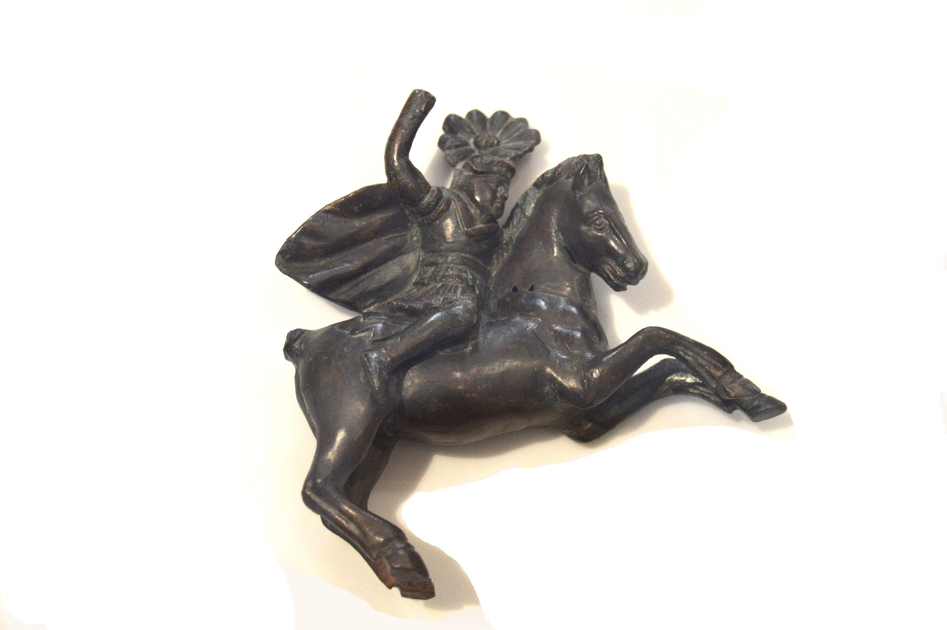 UFFICIALE ROMANO A CAVALLO (applique) (sec. I)