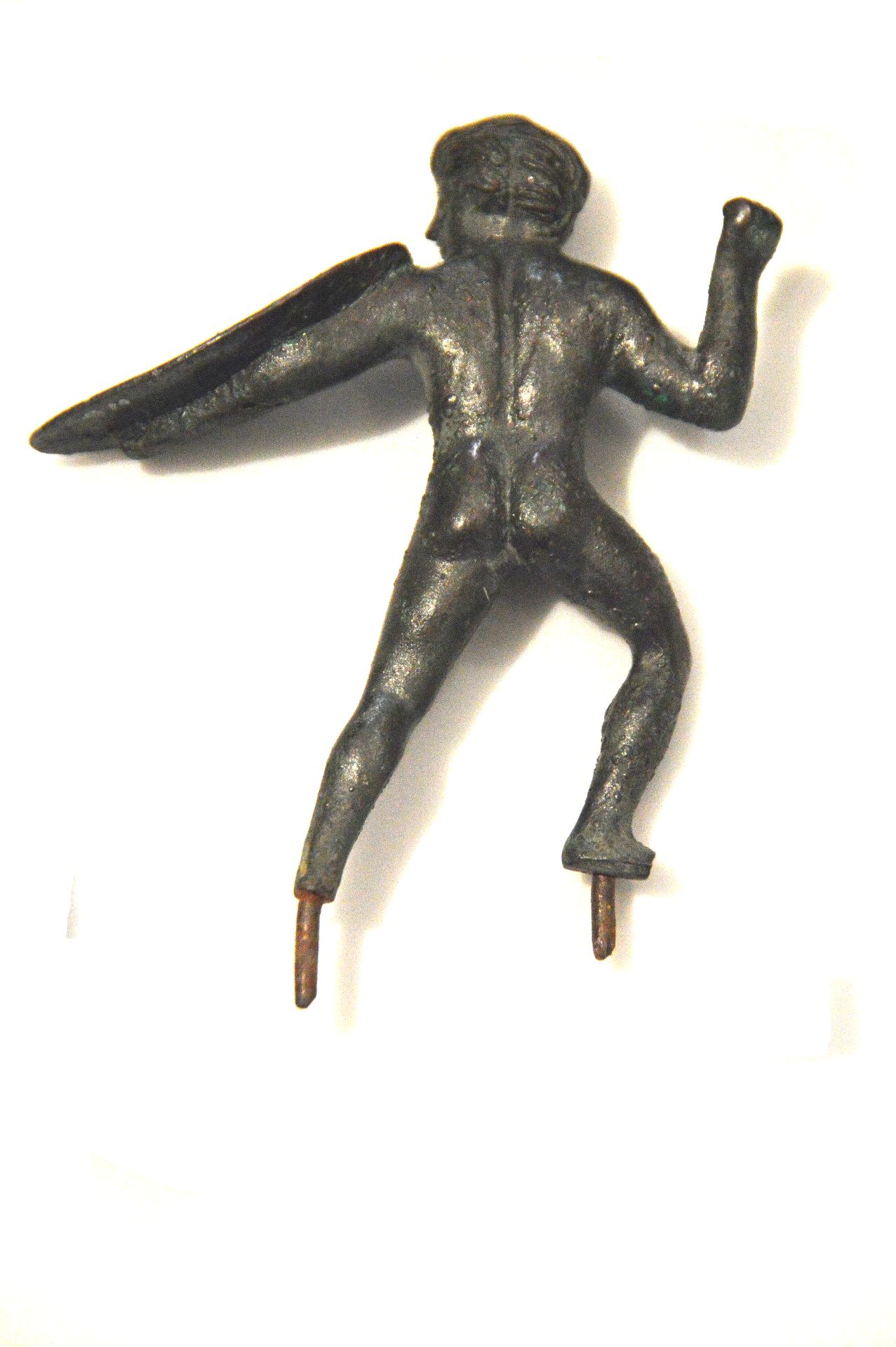 BARBARO IN POSIZIONE D'ATTACCO (applique) (sec. I)