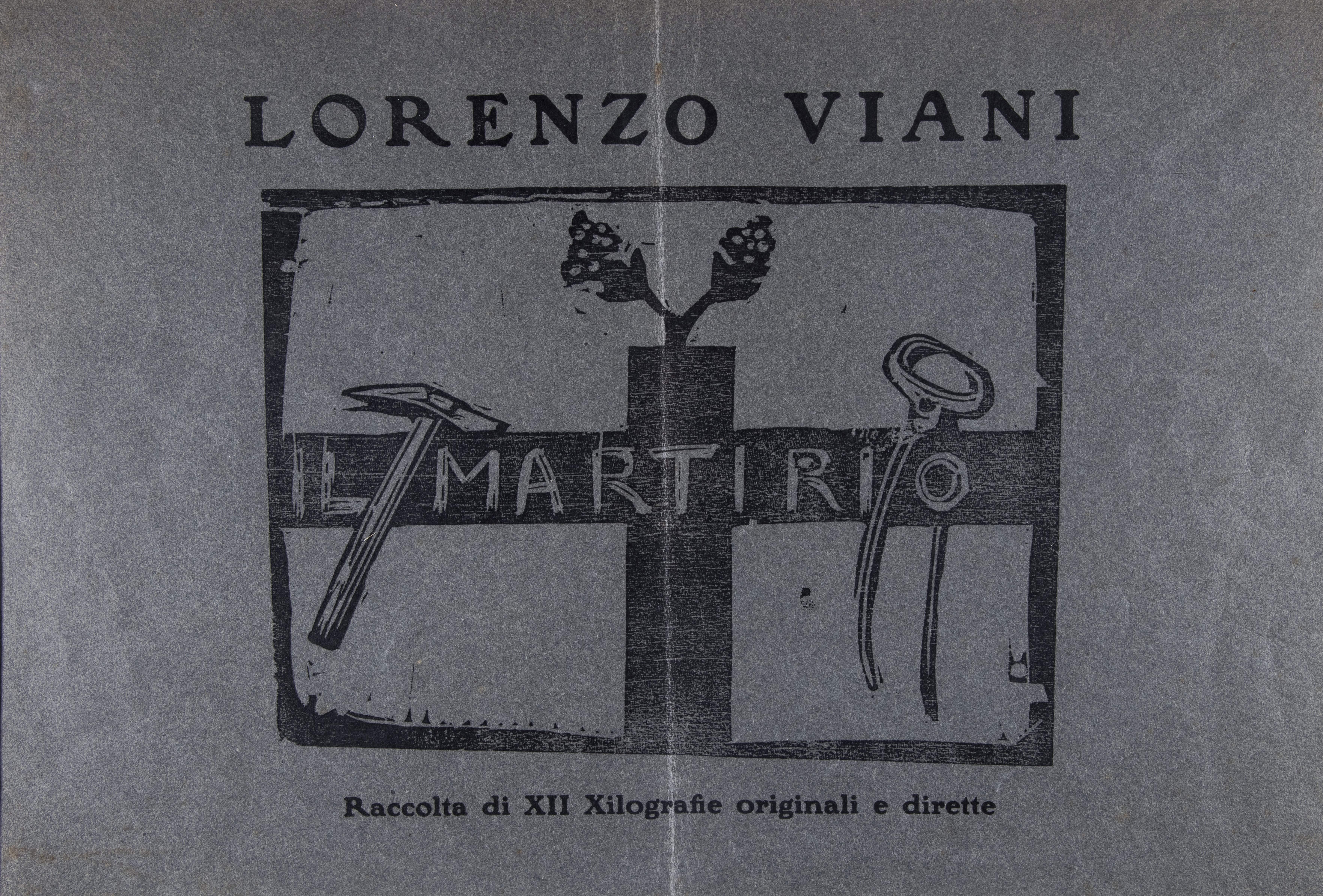 Il martirio, figure umane disperate (volume di stampe, insieme) di Viani, Lorenzo (anni dieci XX)
