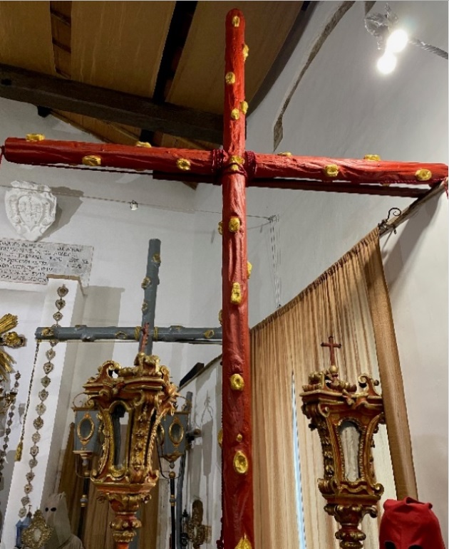 croce del Venerdì Santo di ignoto (attribuito) - ambito viterbese (prima metà XIX)