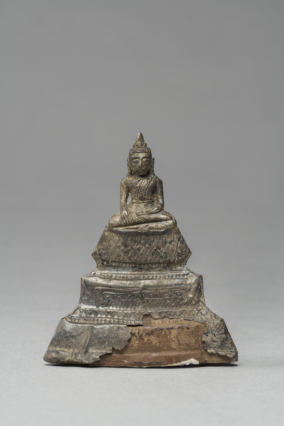 statuina buddhista thailandese (scultura) - ambito siamese (seconda metà XIX)