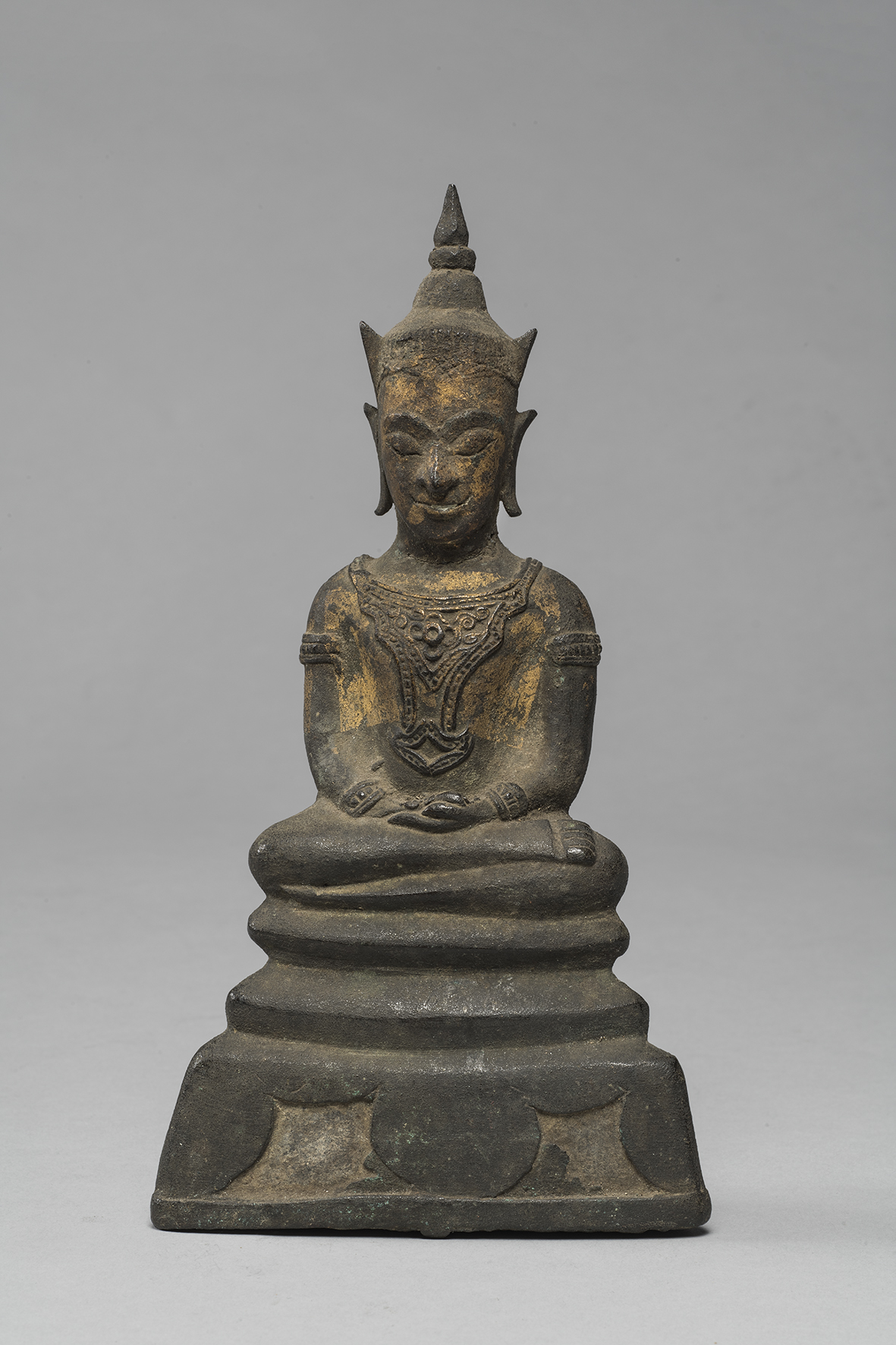 statuina buddhista thailandese (scultura) - ambito siamese (seconda metà XIX)