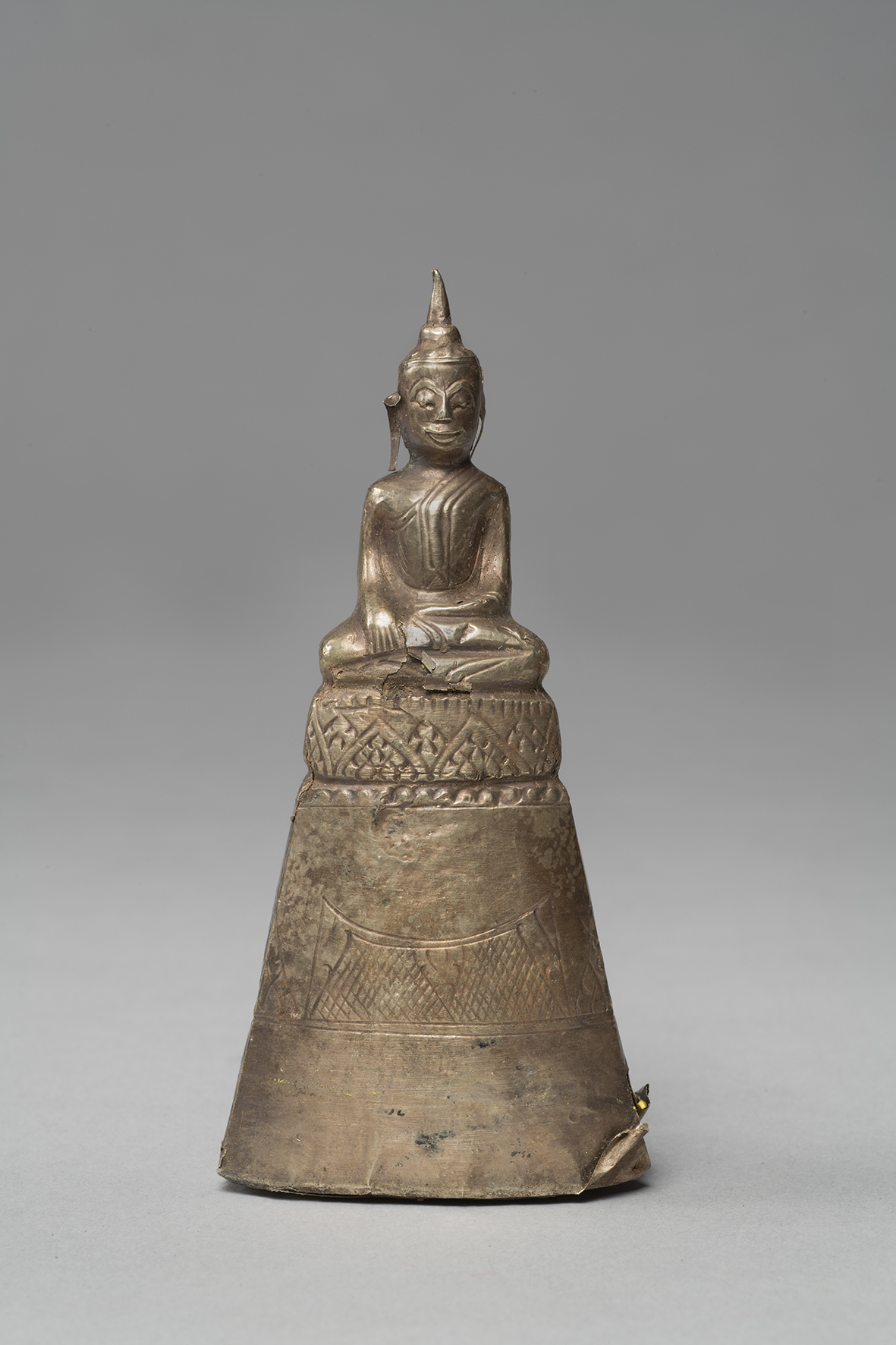 statuina buddhista thailandese (scultura) - ambito siamese (seconda metà XIX)