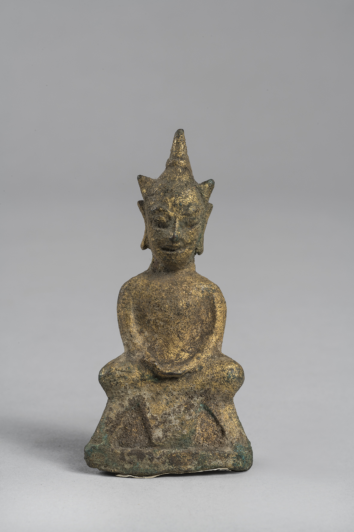 statuina buddhista thailandese (scultura) - ambito siamese (seconda metà XIX)