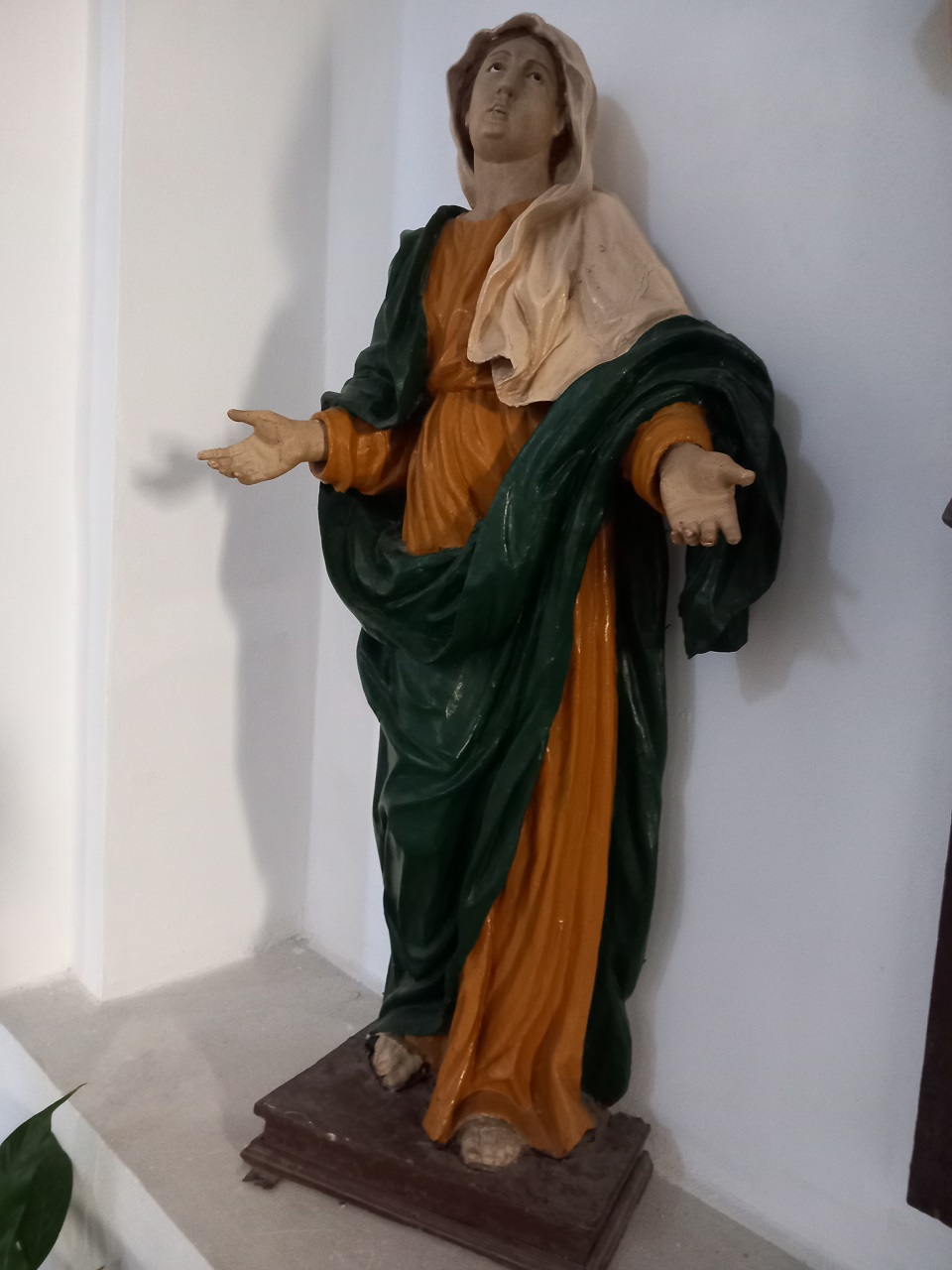 Madonna dolente (statua, opera isolata) - bottega siciliana (fine/ metà XVII/ XVIII)