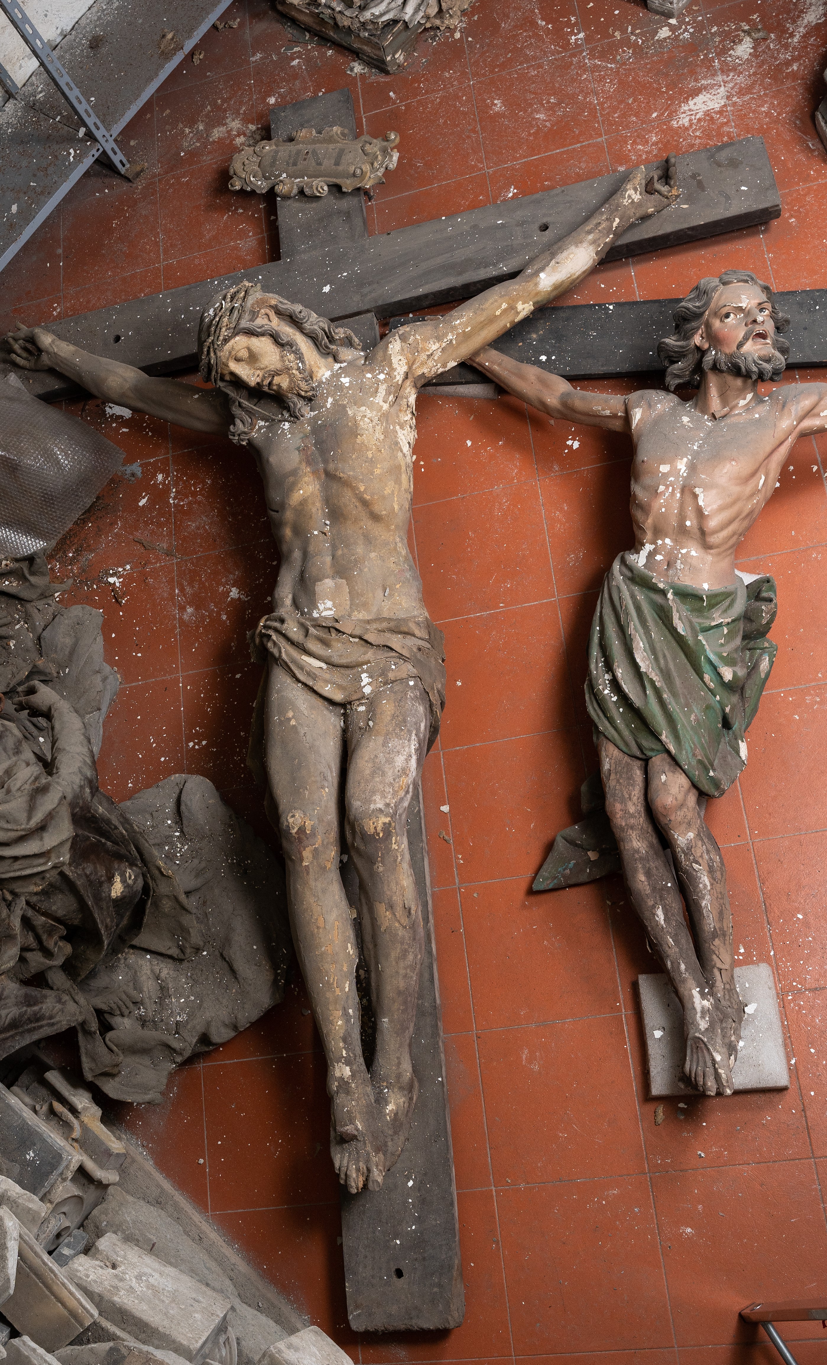 Crocifisso (scultura, opera isolata) - bottega napoletana (seconda metà XVIII)