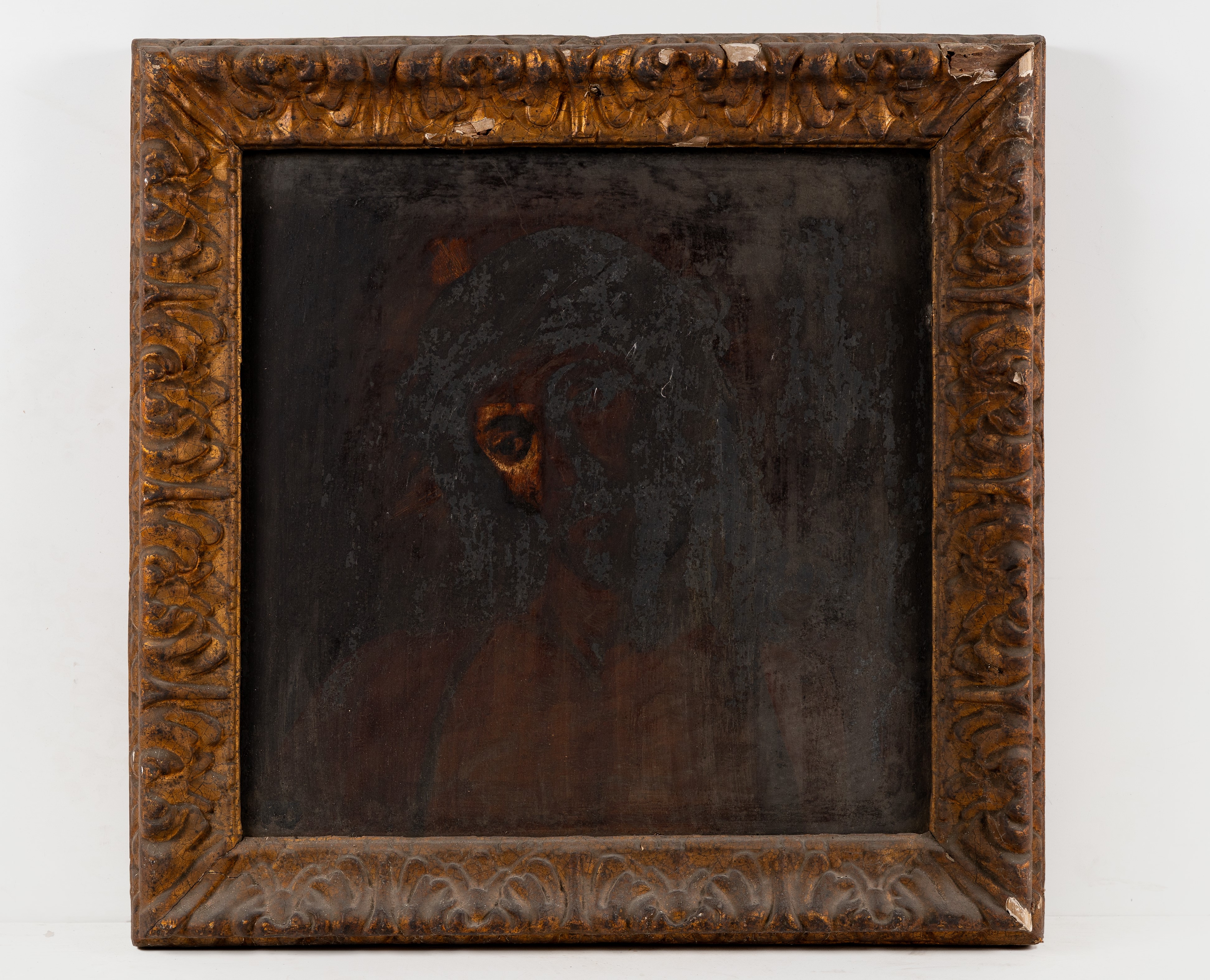 Cristo (dipinto, opera isolata) - ambito napoletano (inizio/ fine XVIII)