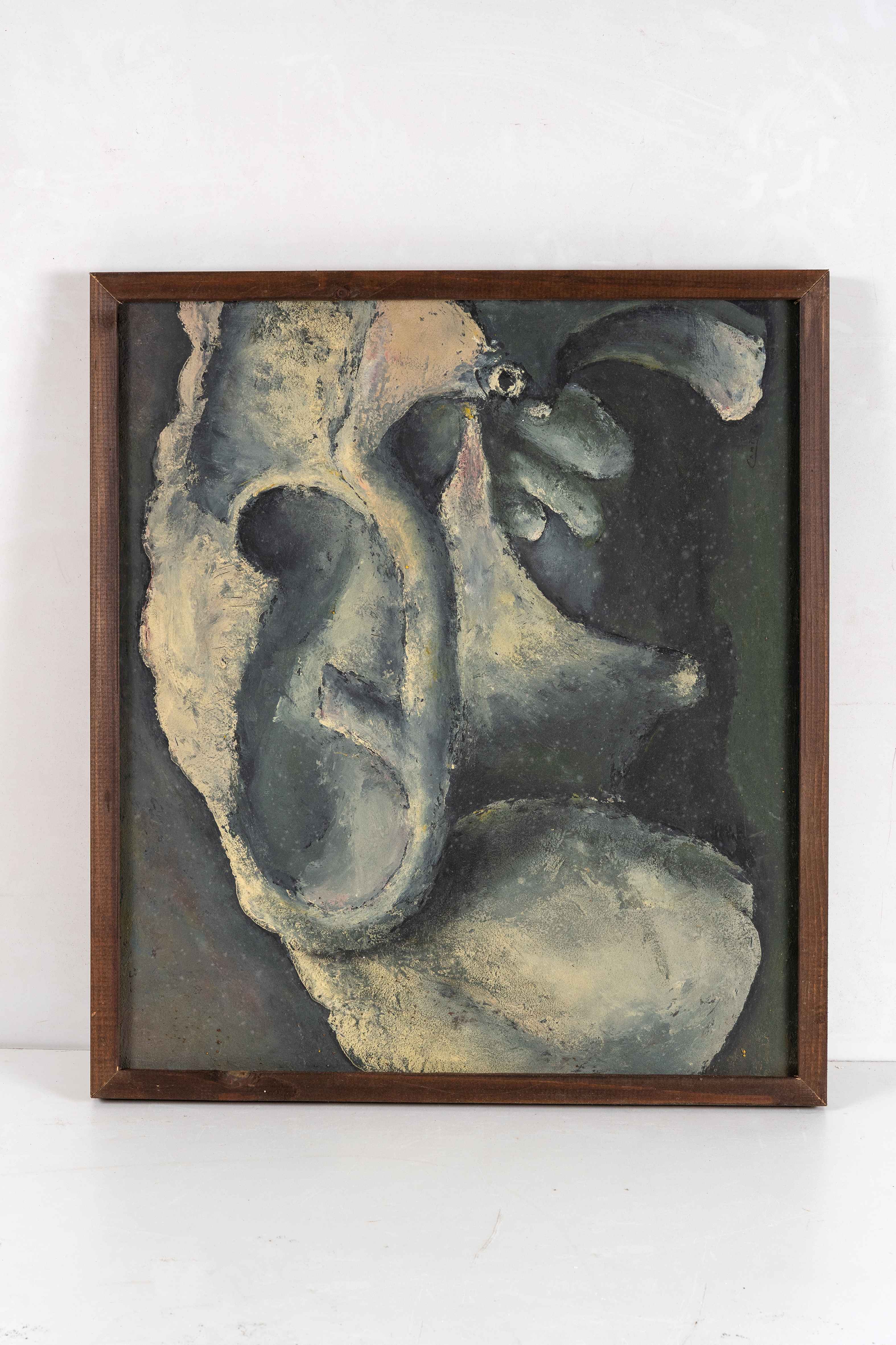 Pascolo (dipinto, opera isolata) di Castagna Mirella detta Camì (attribuito) - ambito Italia centro-settentrionale (XX)