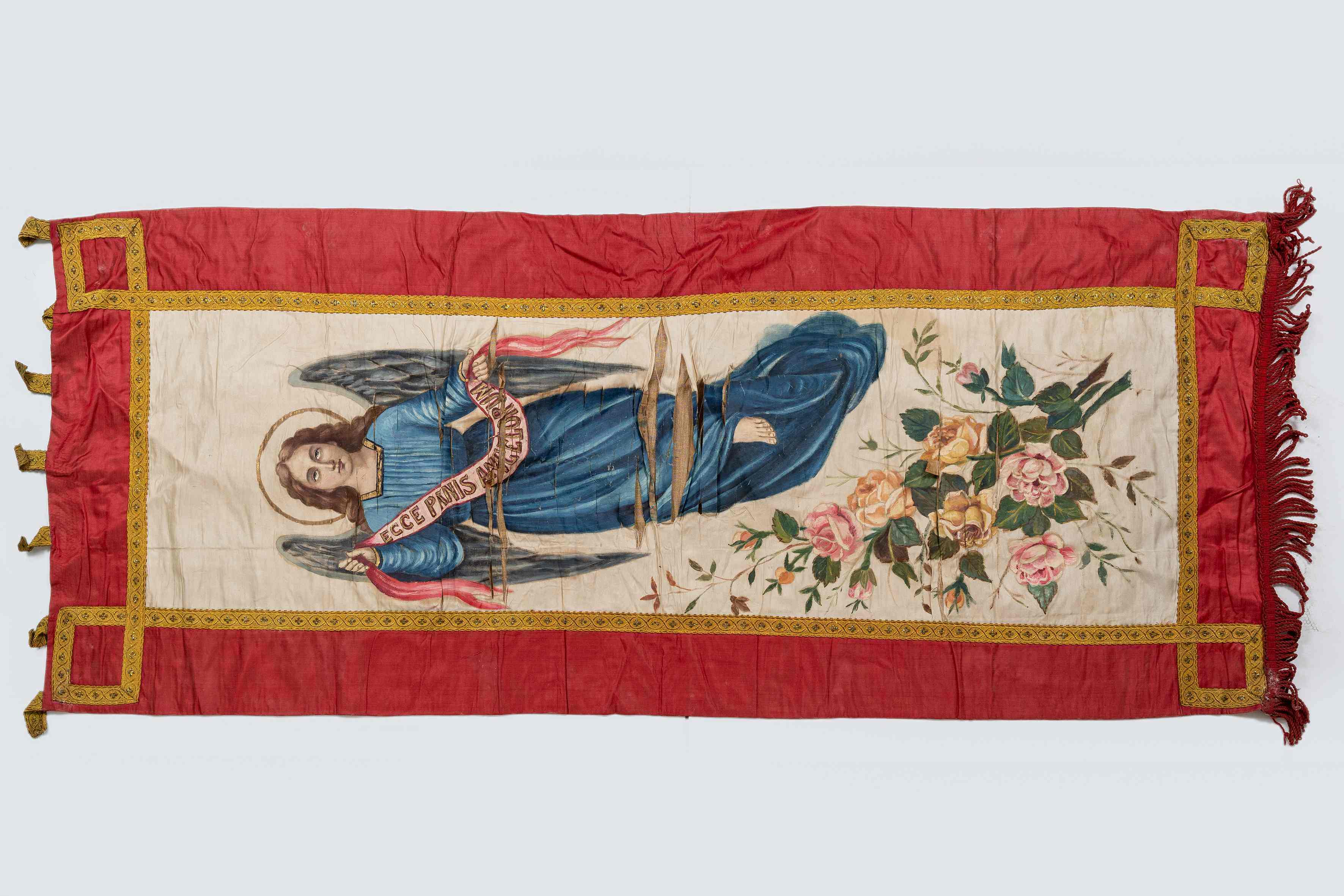 stendardo processionale, opera isolata - ambito Italia centro-meridionale (XX)