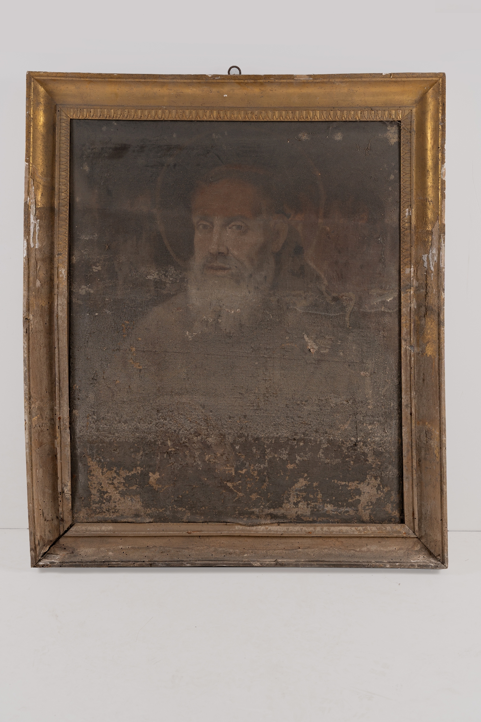 Santo cappuccino, Figura di santo (dipinto, opera isolata) - bottega napoletana (inizio/ fine XVIII)