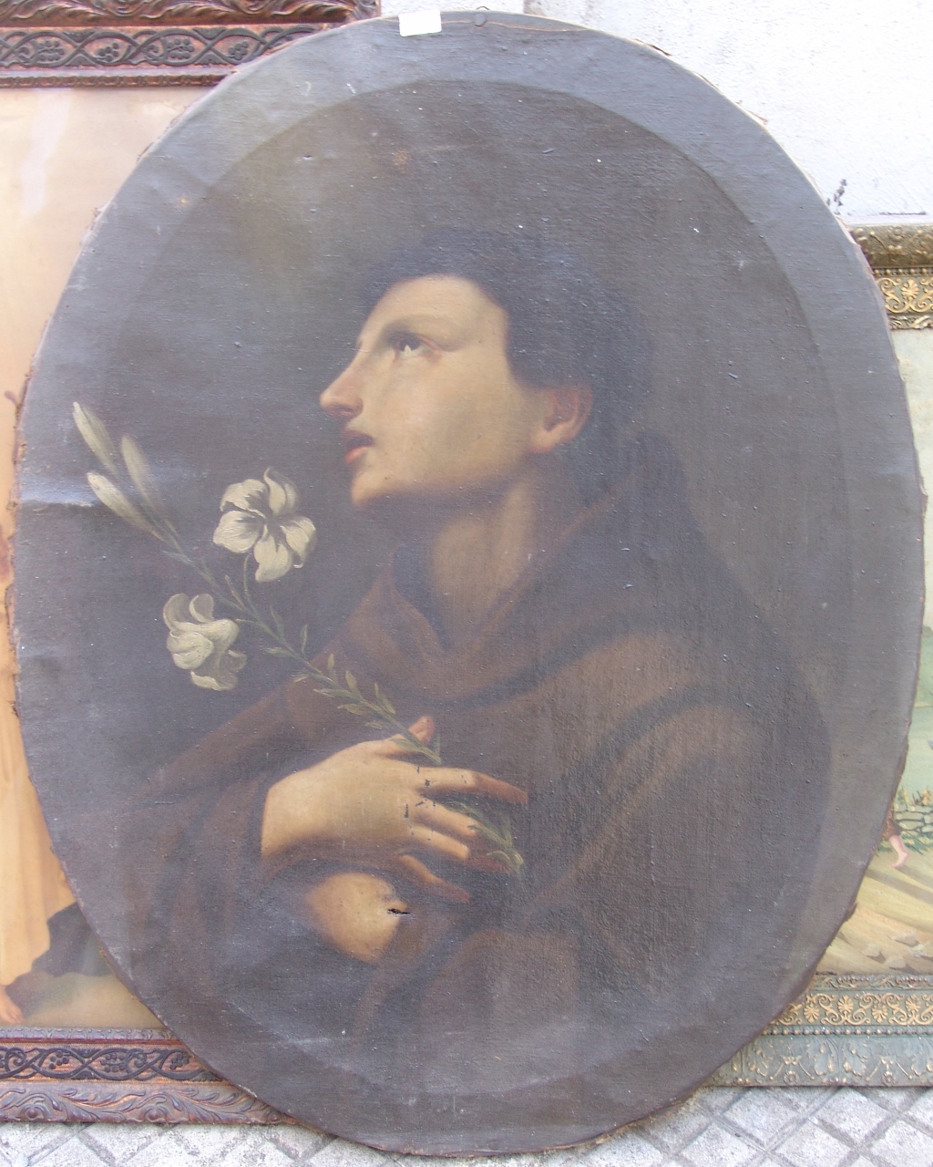 Sant'Antonio da Padova (dipinto, opera isolata) - ambito Italia centro-meridionale (fine/ metà XVIII-XIX)