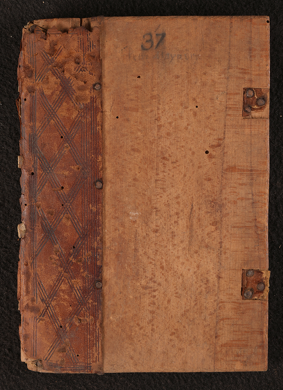 legatura ad assi scoperte, opera isolata - ambito italiano (fine/ metà XV/ XVI)