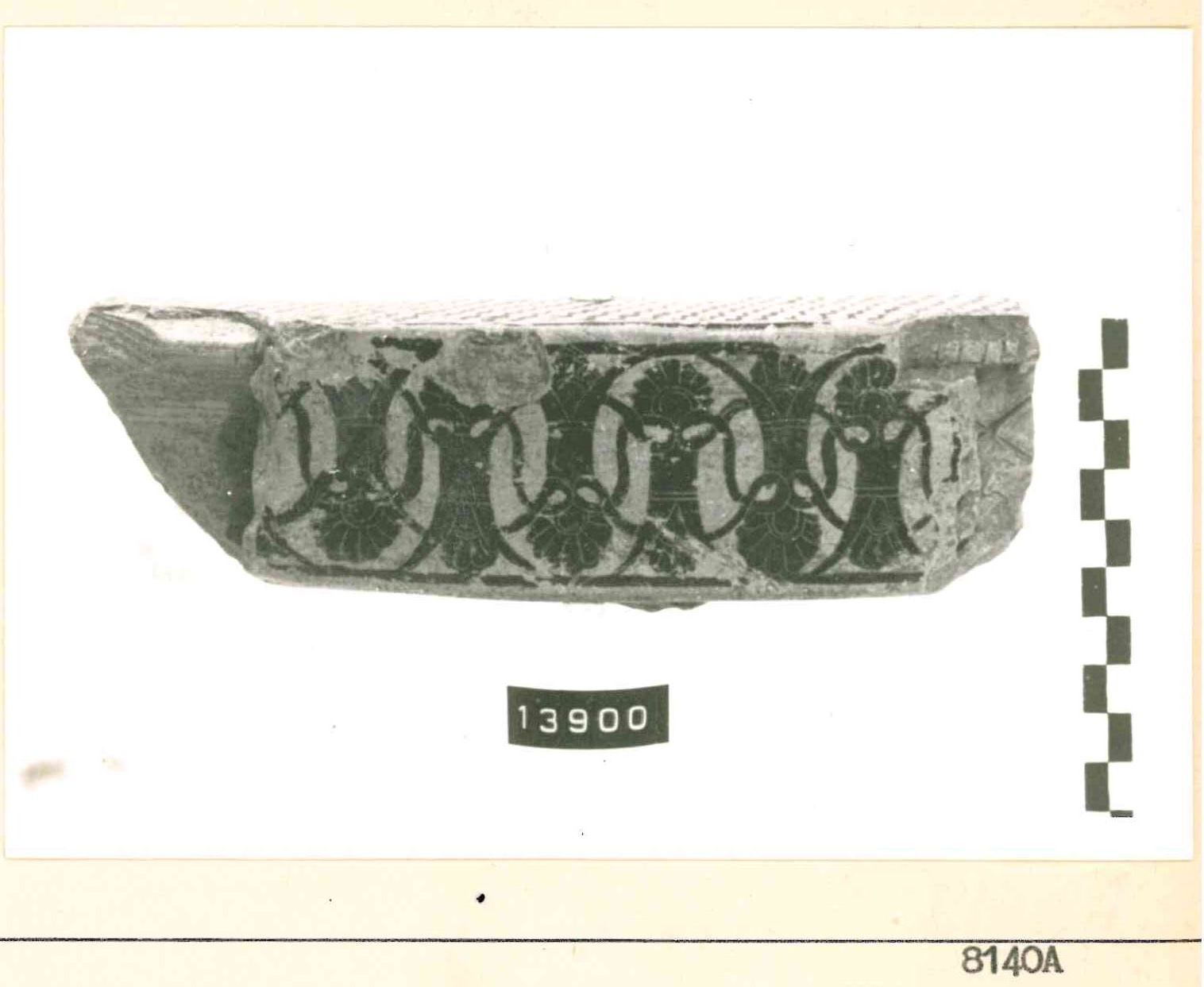 palmette e fiori di loto (cratere) - Fabbrica attica (prima metà SECOLI/ VI a.C)