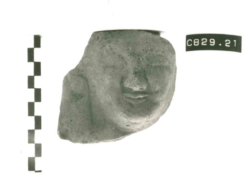Figura femminile (protome/ femminile, votiva) (fine SECOLI/ V a.C)