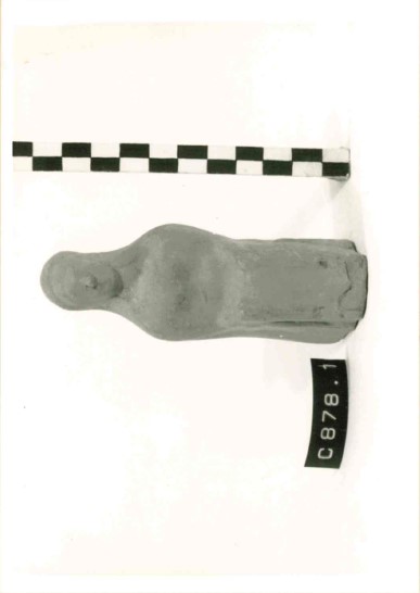 Figura femminile (statuetta/ femminile, votiva, Statuetta di figura femminile seduta su trono) - produzione locale (fine SECOLI/ VI a.C)