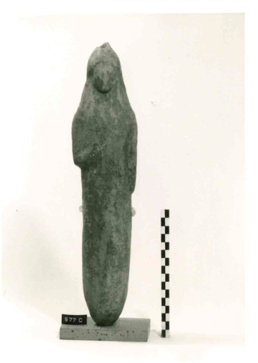 Figura femminile (alabastron, alabastron a forma di figura femminile) (seconda metà SECOLI/ VI a.C)