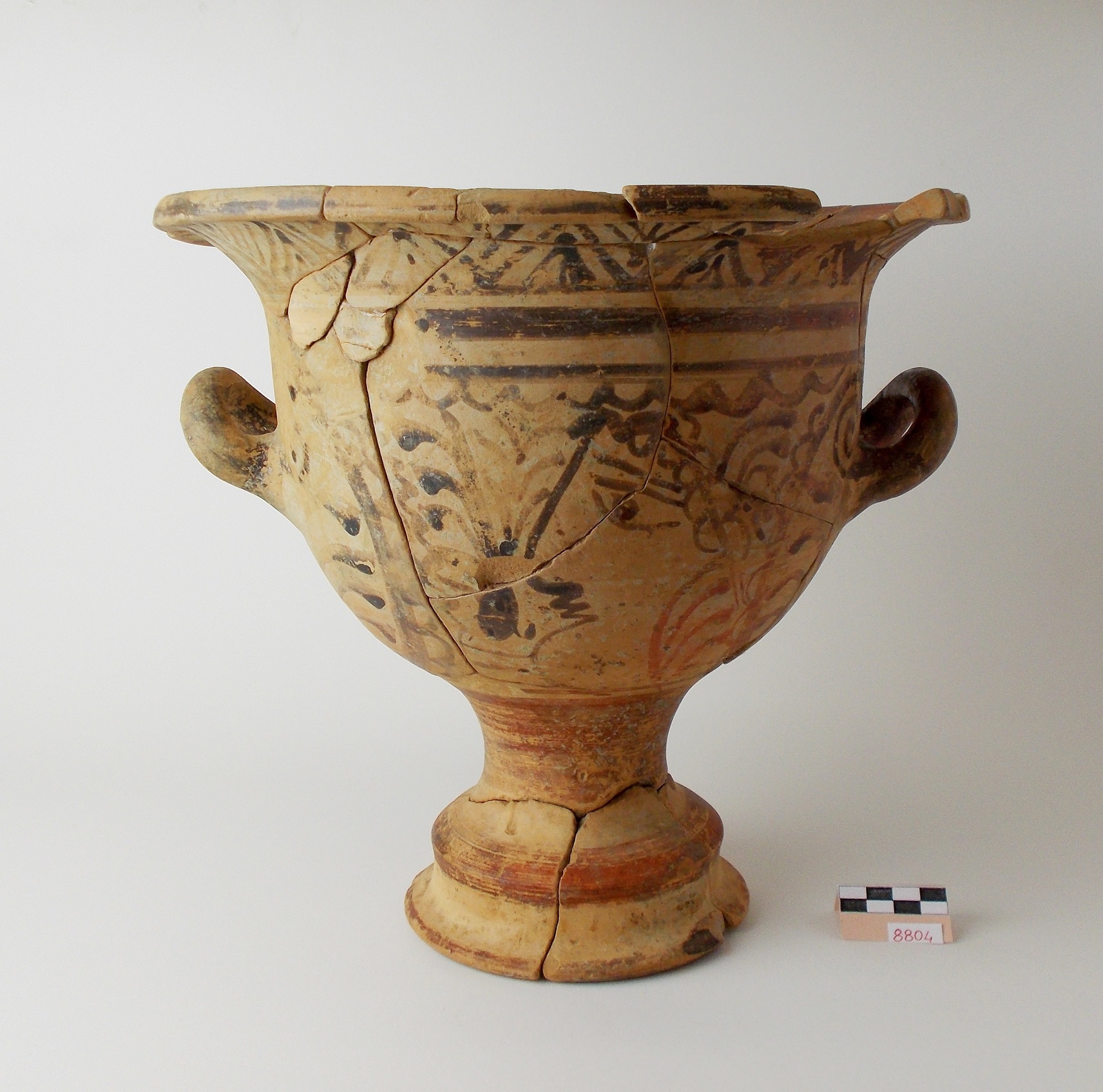 cratere/ a campana - produzione locale (prima metà sec. III a.C)