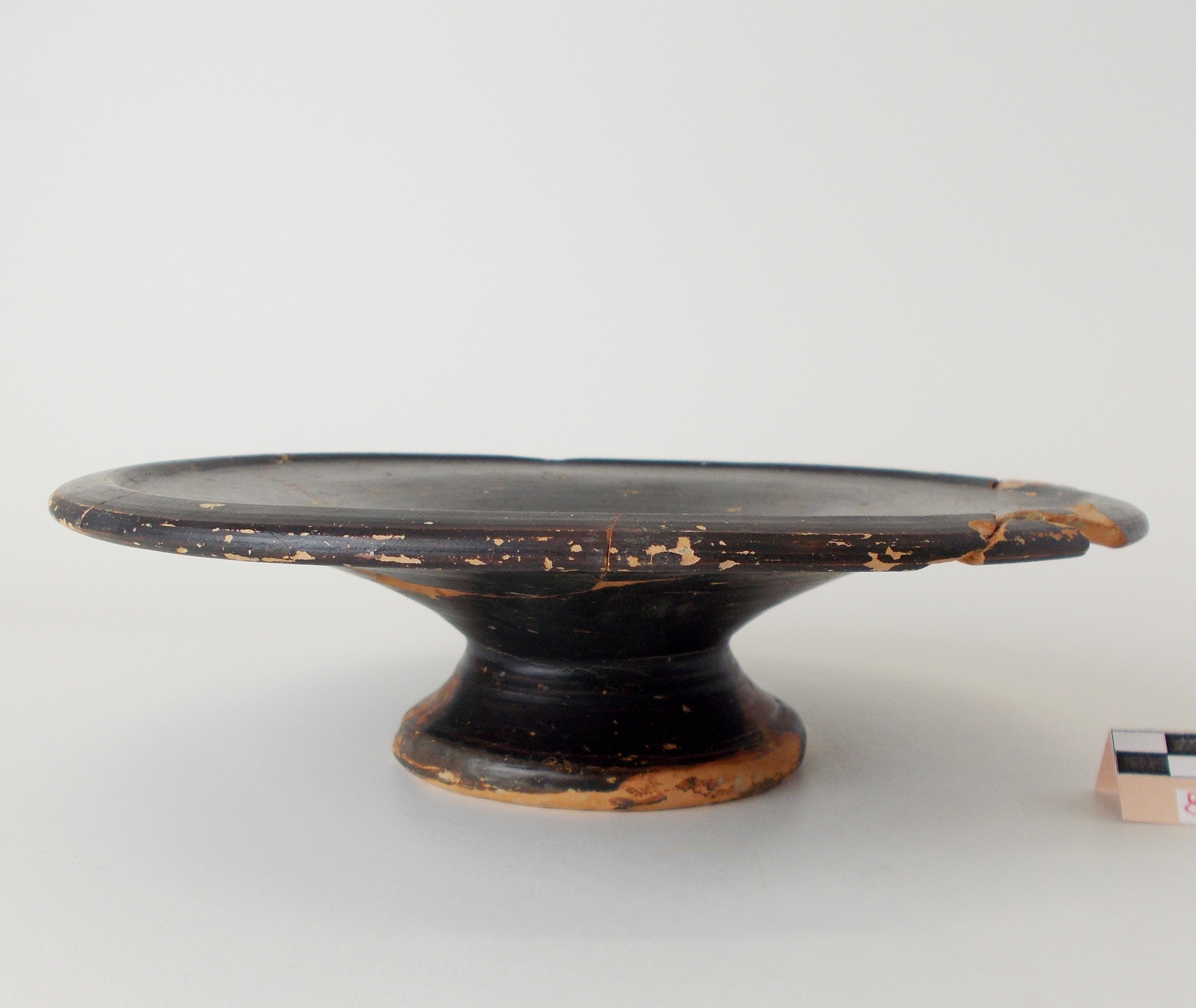 Piatto da pesce, Morel, 1531a1 - produzione locale (secc. IV/ III a.C)