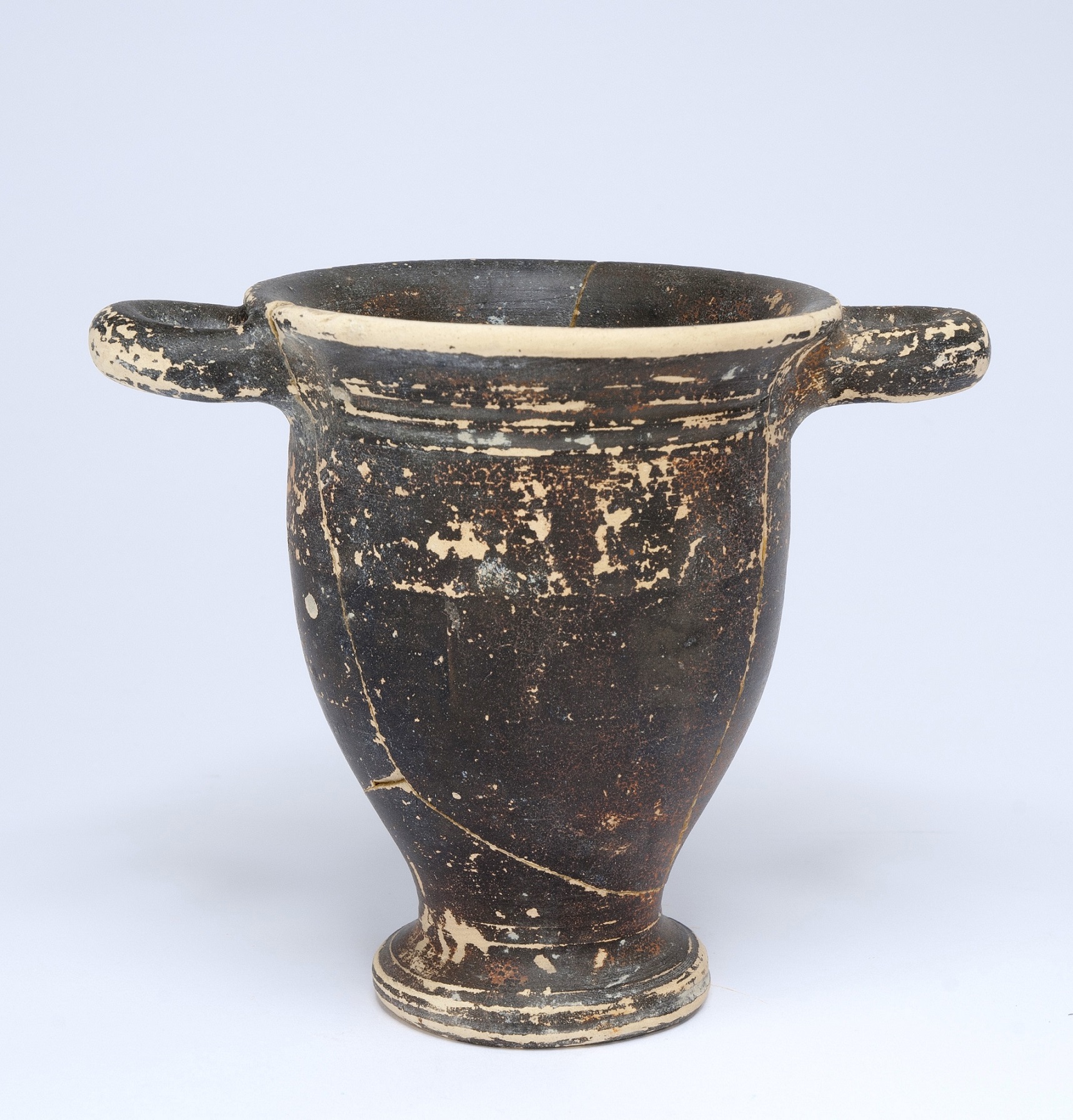 skyphos, Lamboglia 43 - produzione locale adriese (secc. III/ II a.C)