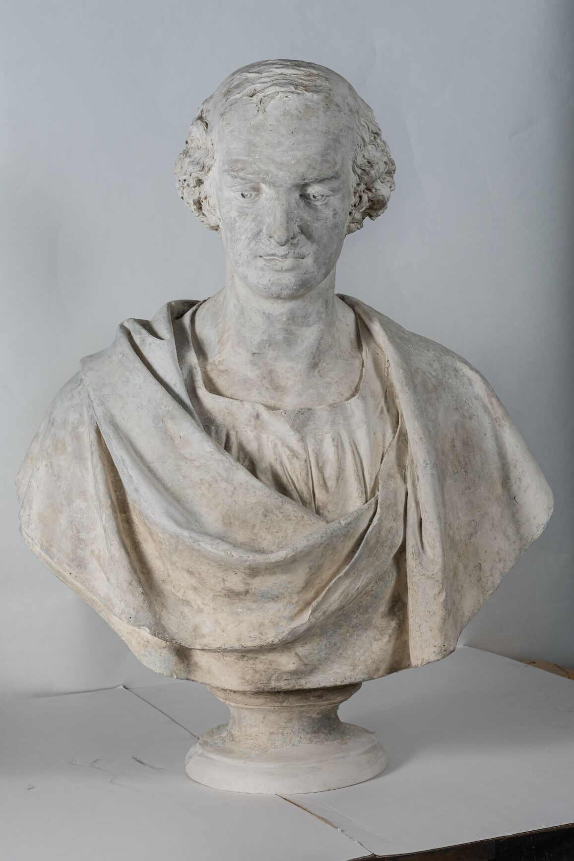 Busto di Cornelio Nepote, busto maschile (scultura, opera isolata) di Zannoni Ugo - ambito veronese (sec. XIX)