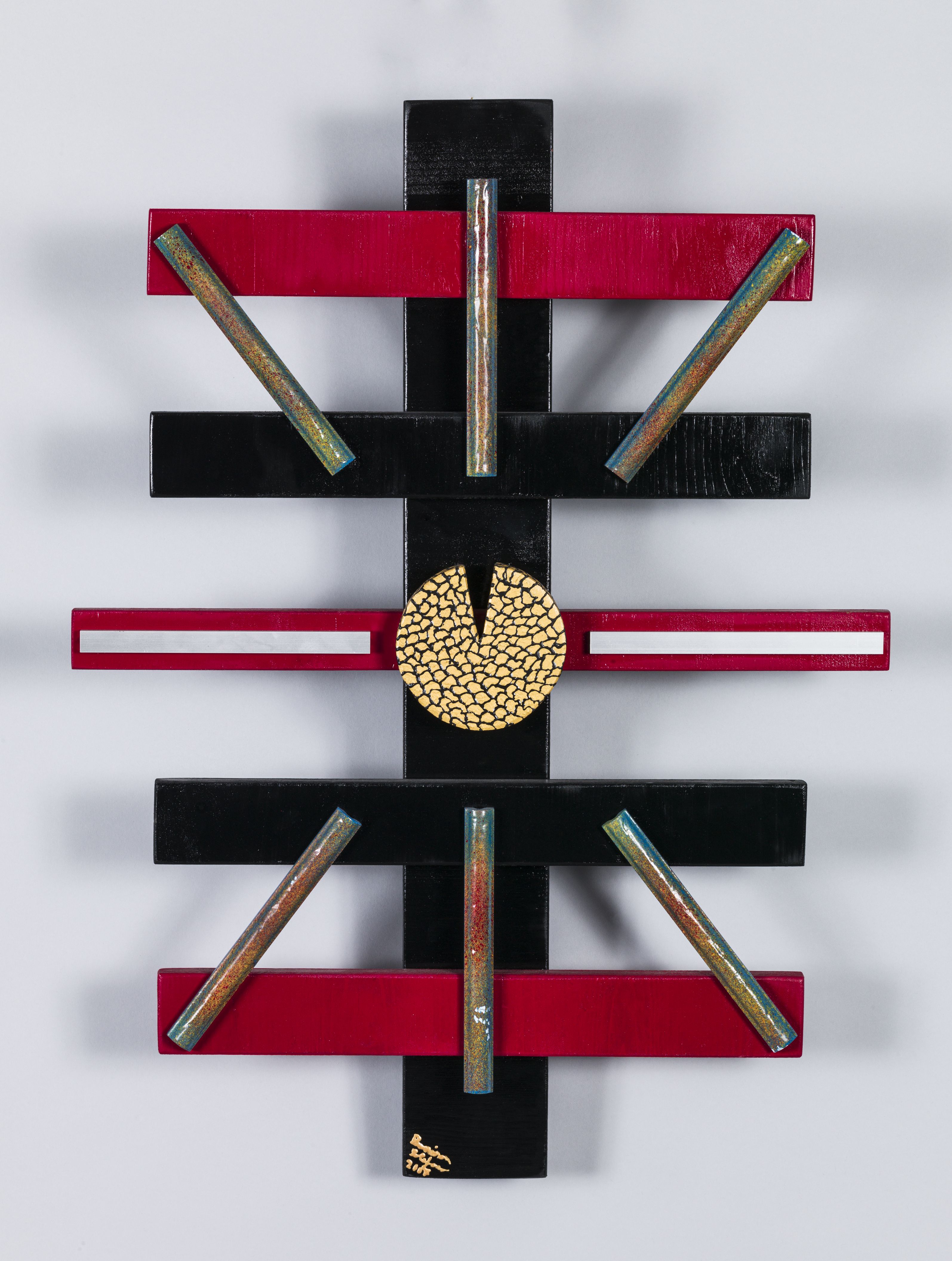 Evento solare (scultura) di Barison Stefano (sec. XXI)