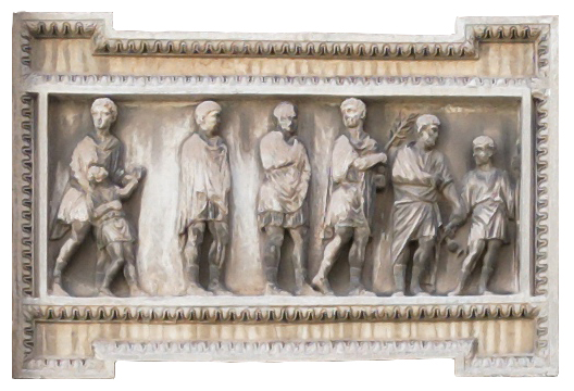 rilievo, opera isolata - ambito non noto (XVII)