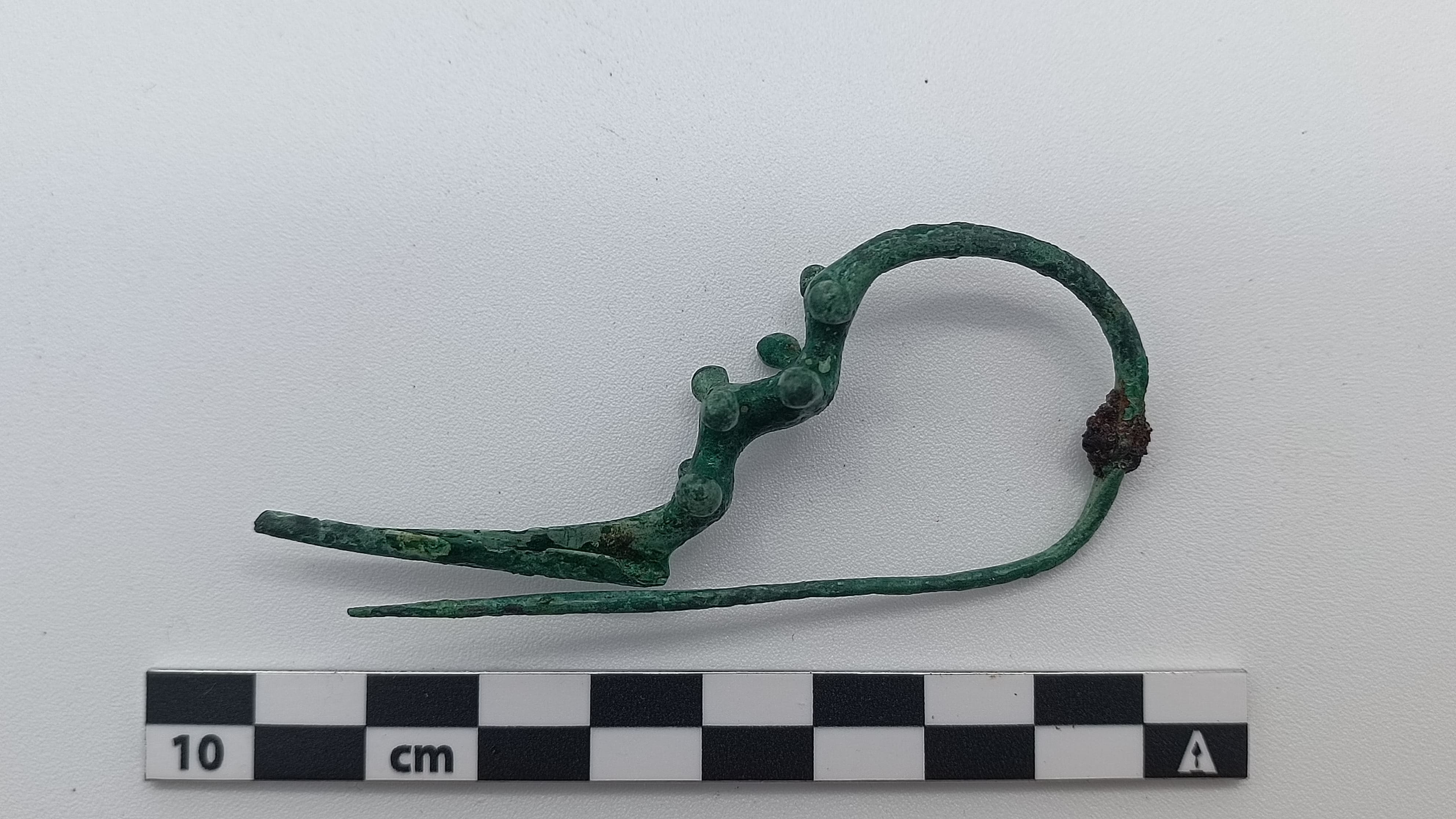SINGOLO OGGETTO/ fibula, SECOLI/ VIII a.C