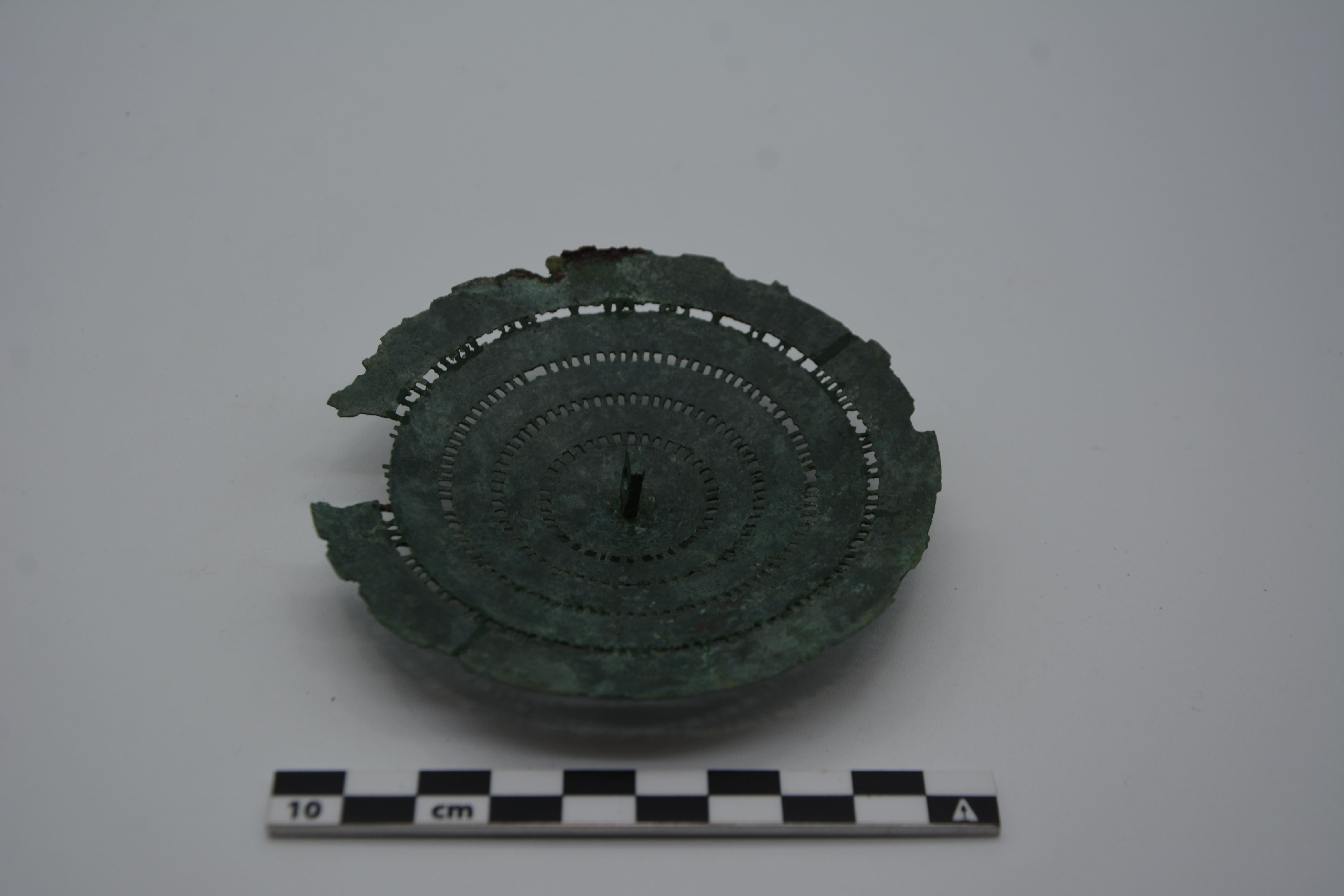 SINGOLO OGGETTO/ coperchio, SECOLI/ VIII a.C