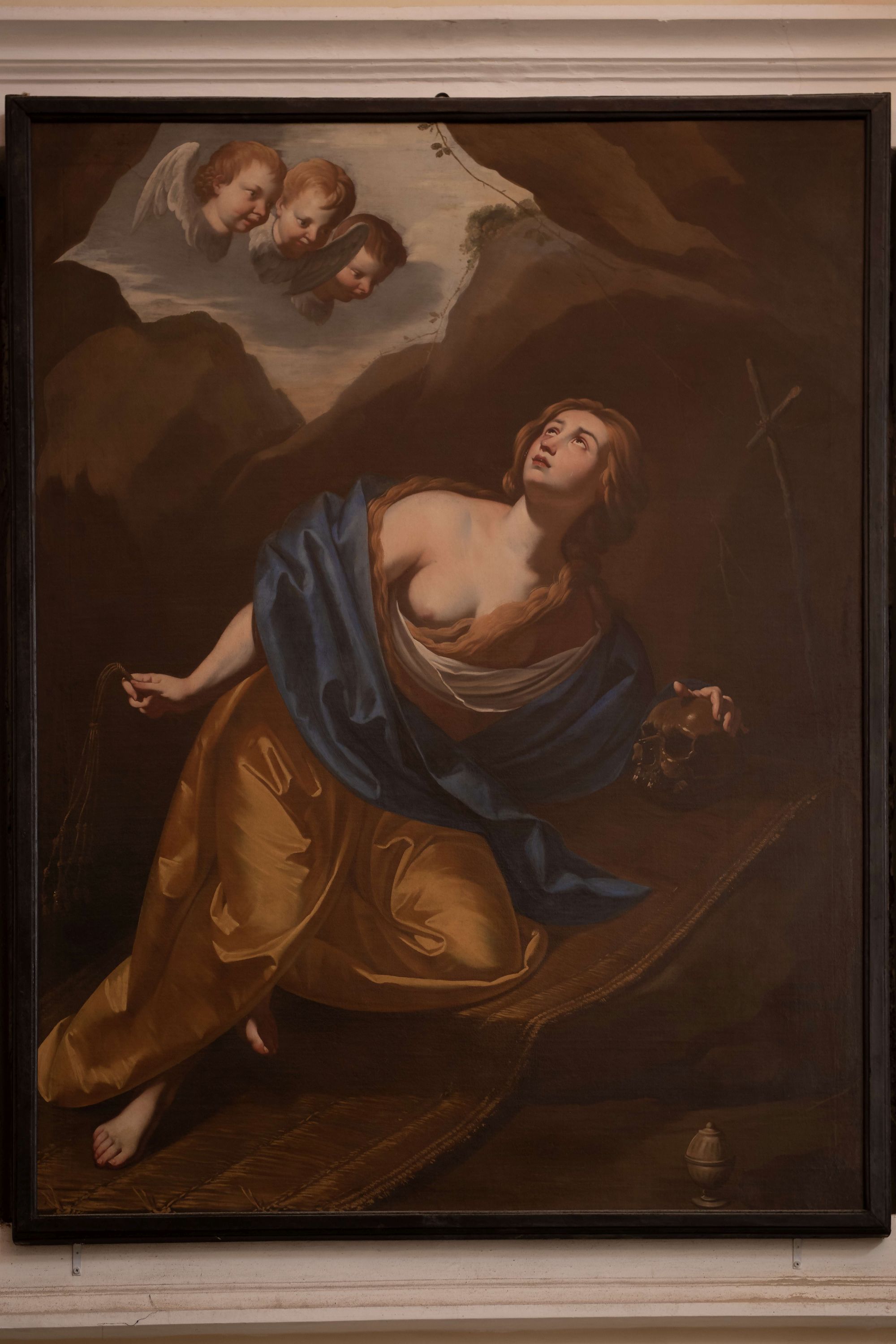 Maddalena, Santa Maria Maddalena (dipinto - scena sacra) di Marullo Giuseppe (seconda metà sec. XVII)