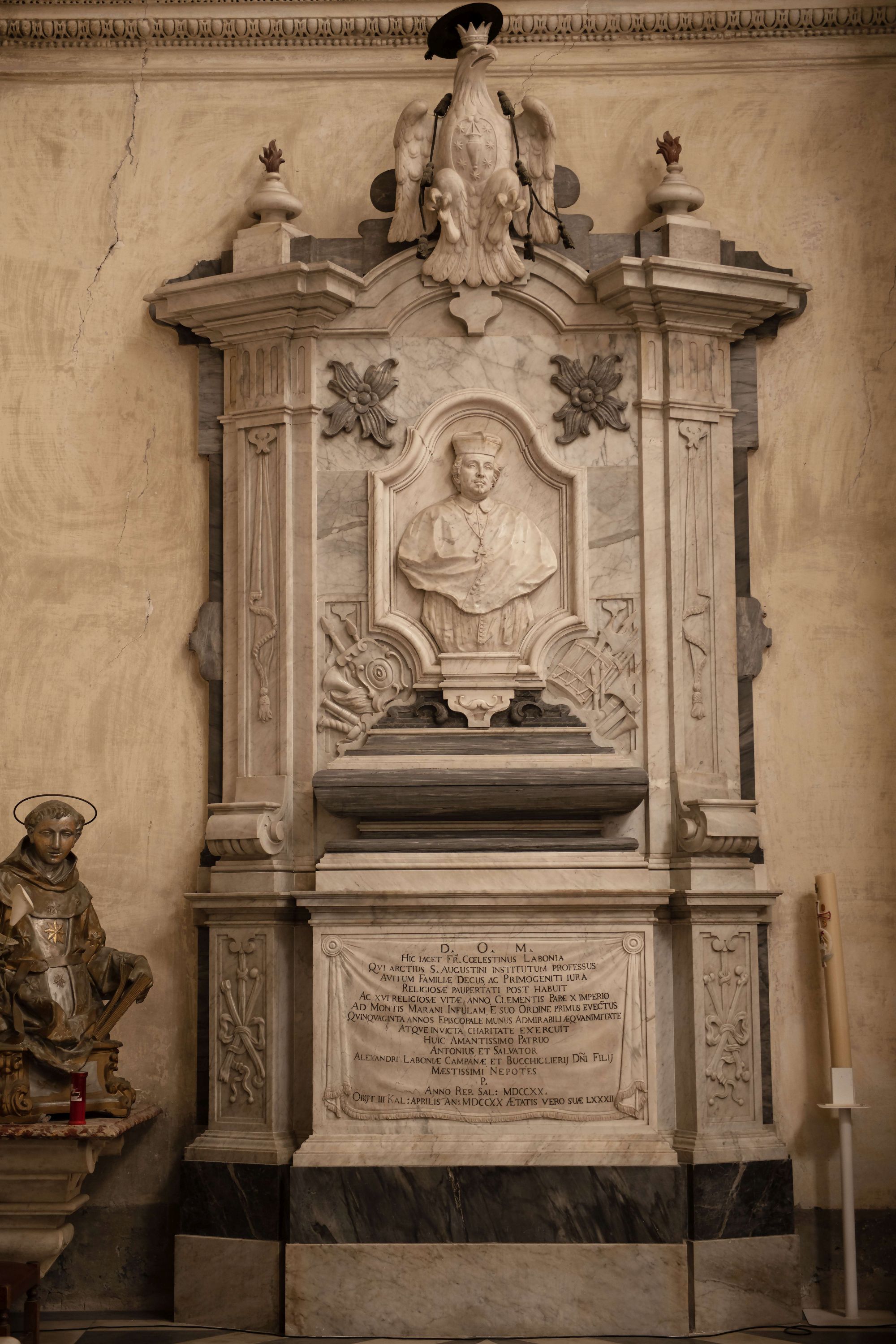 monumento funebre - nr (inizio sec. XVIII)