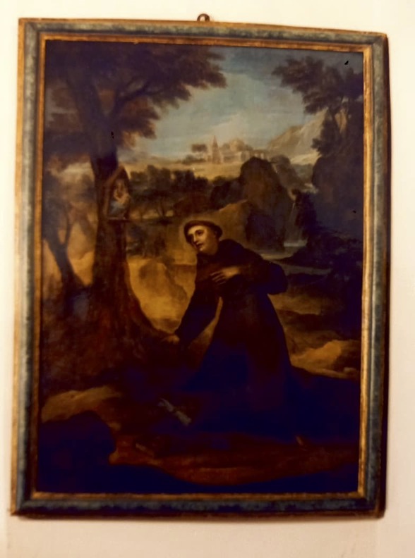 Santo francescano in penitenza (dipinto, opera isolata) di Cappello, Giovanni Antonio (cerchia) - ambito bresciano (metà XVIII)