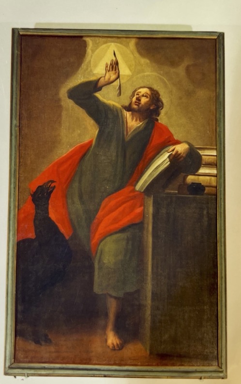 L'Apostolo san Giovanni Evangelista (dipinto, ciclo) di Cifrondi, Antonio - ambito bresciano (primo quarto XVIII)