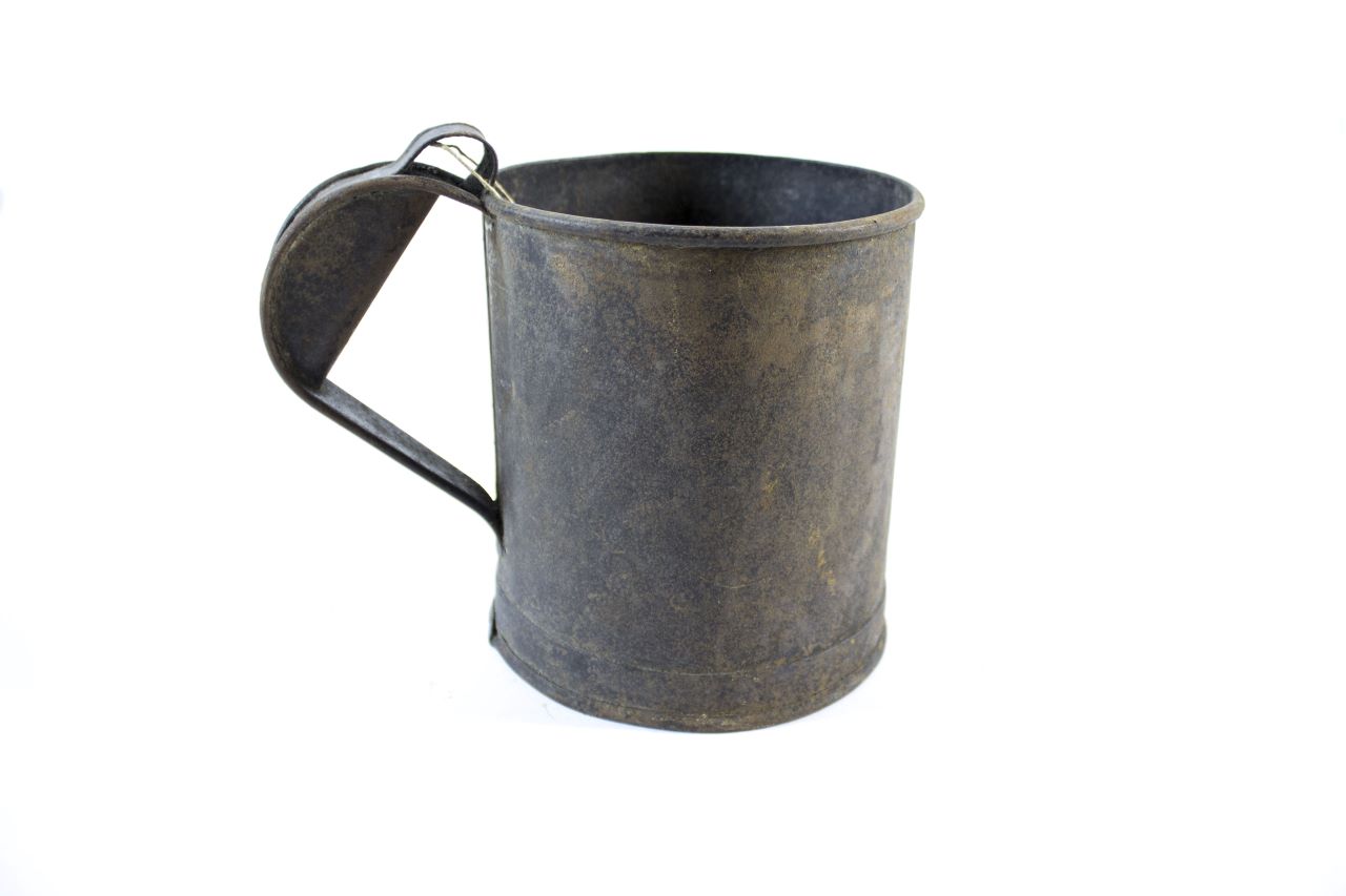 cartzida 'e lama (tazza, da travaso, ARREDI E SUPPELLETTILI/ CONTENITORI, RECIPIENTI E OGGETTI DI USO DOMESTICO) - bottega artigianale lussurgese