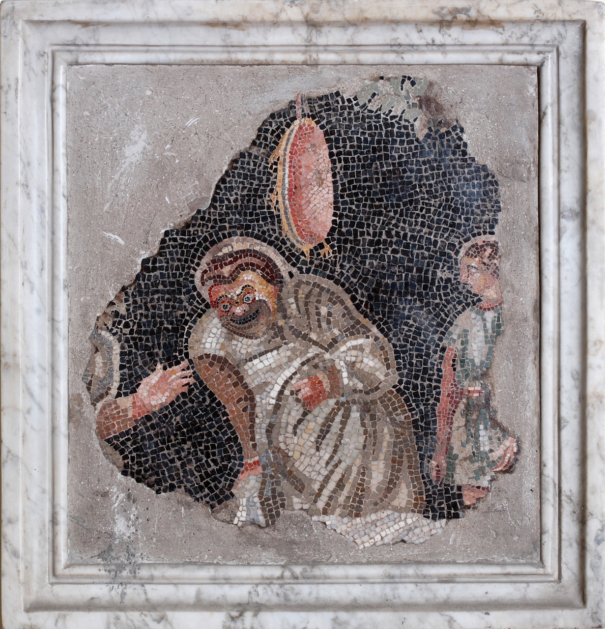 testrale (mosaico/ pavimentale, emblema) (metà/ metà SECOLI/ ARCHI DI SECOLI/ I a.C. - I)