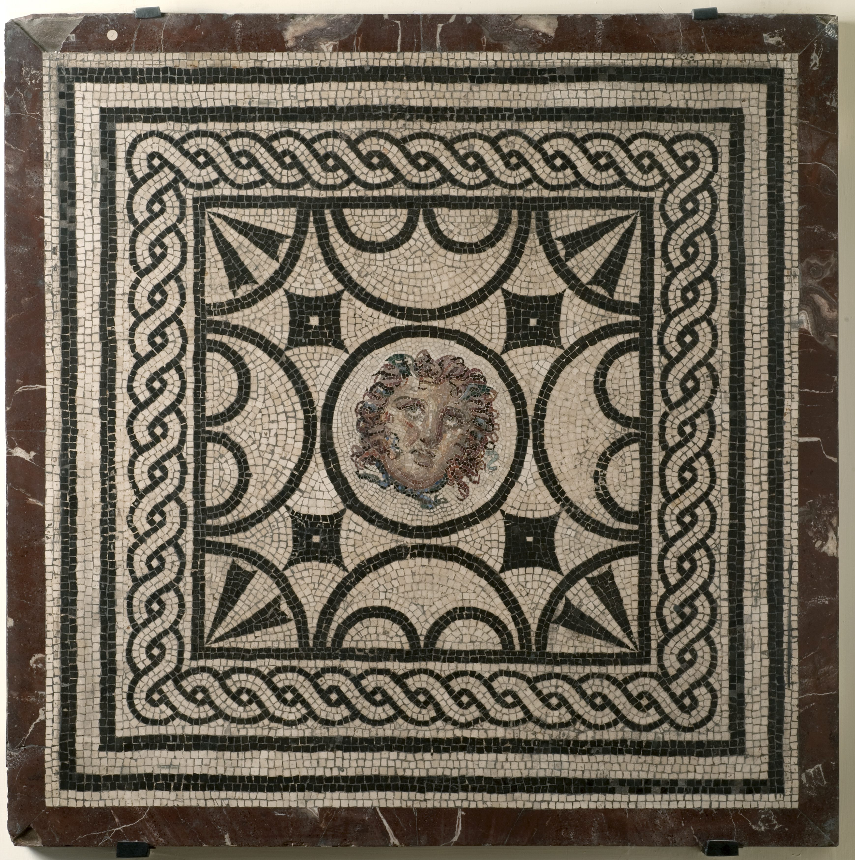 Medusa (mosaico/ pavimentale, policromo/ figurato) (metà SECOLI/ I)