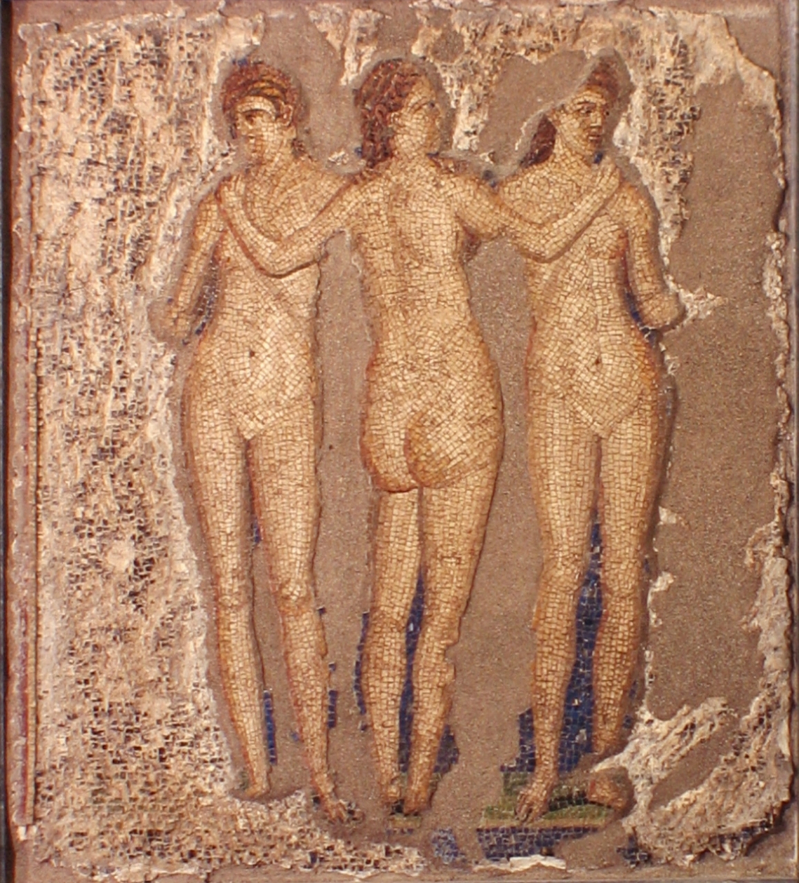 mosaico/ pavimentale, policromo/ figurato (seconda metà SECOLI/ I)